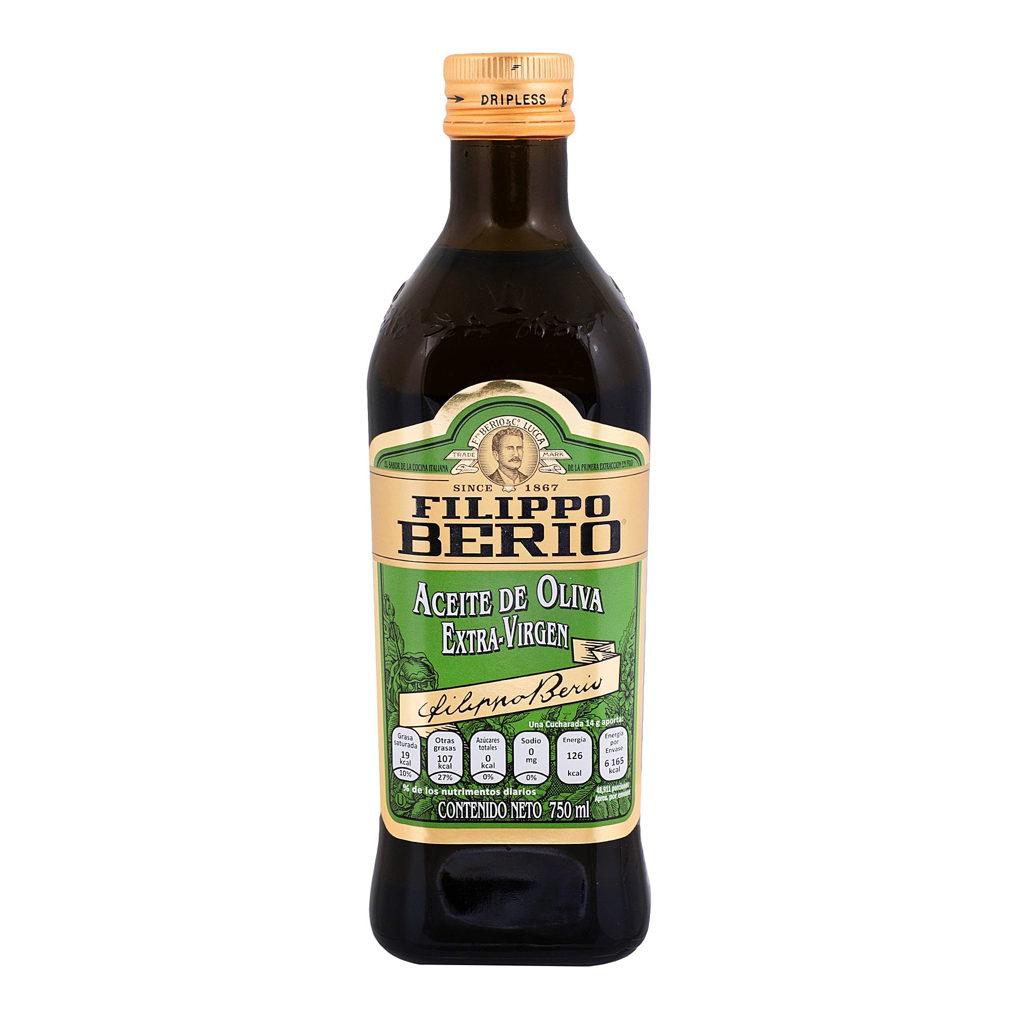 Aceite de Oliva - Filippo Berio Extra Virgen - 750 ml