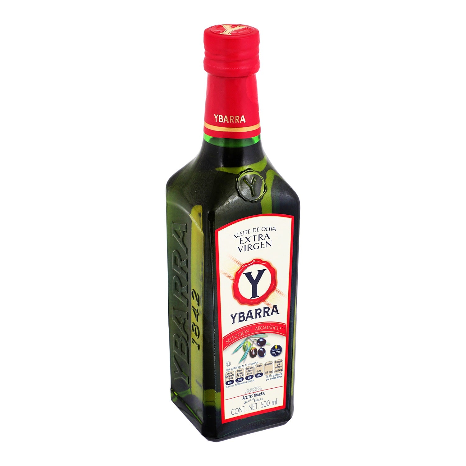 Aceite de Oliva - YBarra Extra Virgen Selec Aromático -  500 ml
