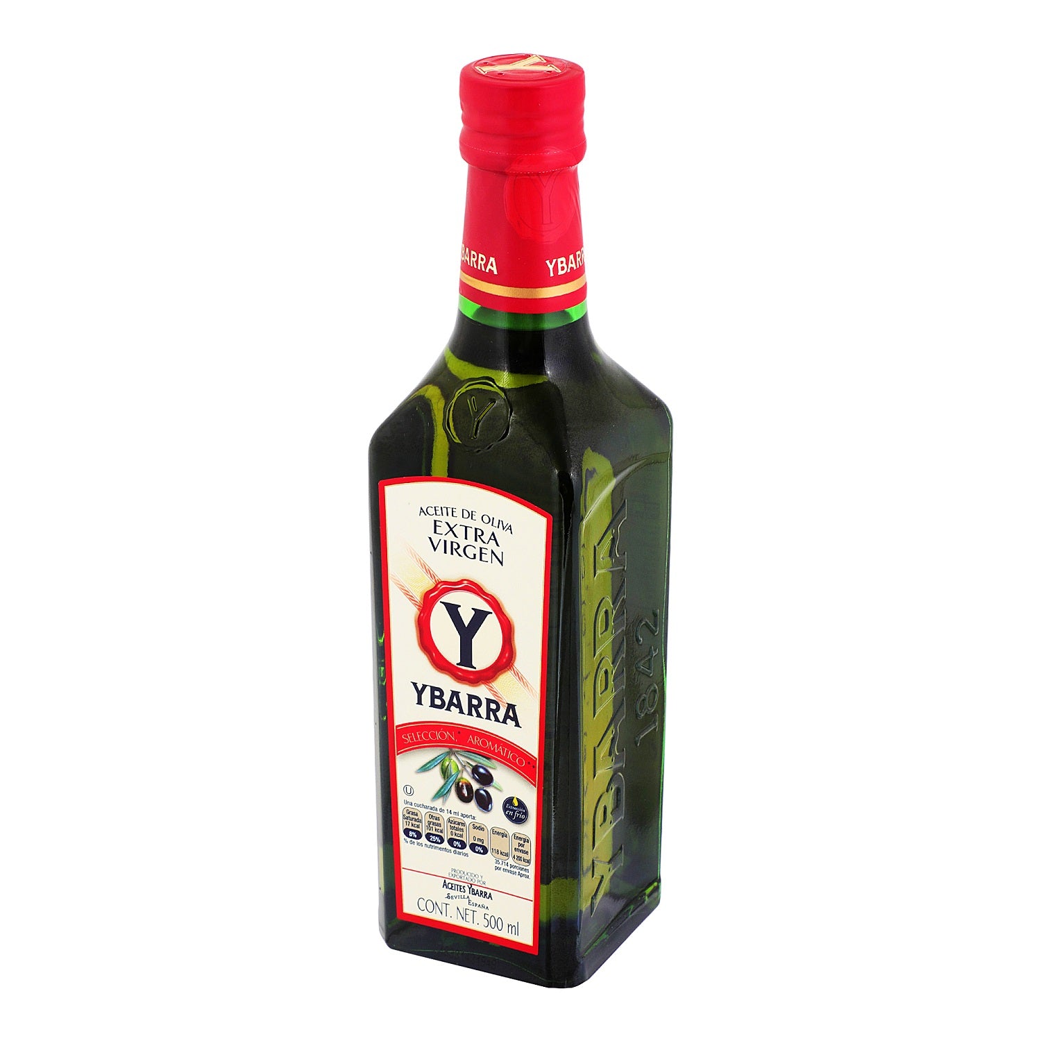 Aceite de Oliva - YBarra Extra Virgen Selec Aromático -  500 ml