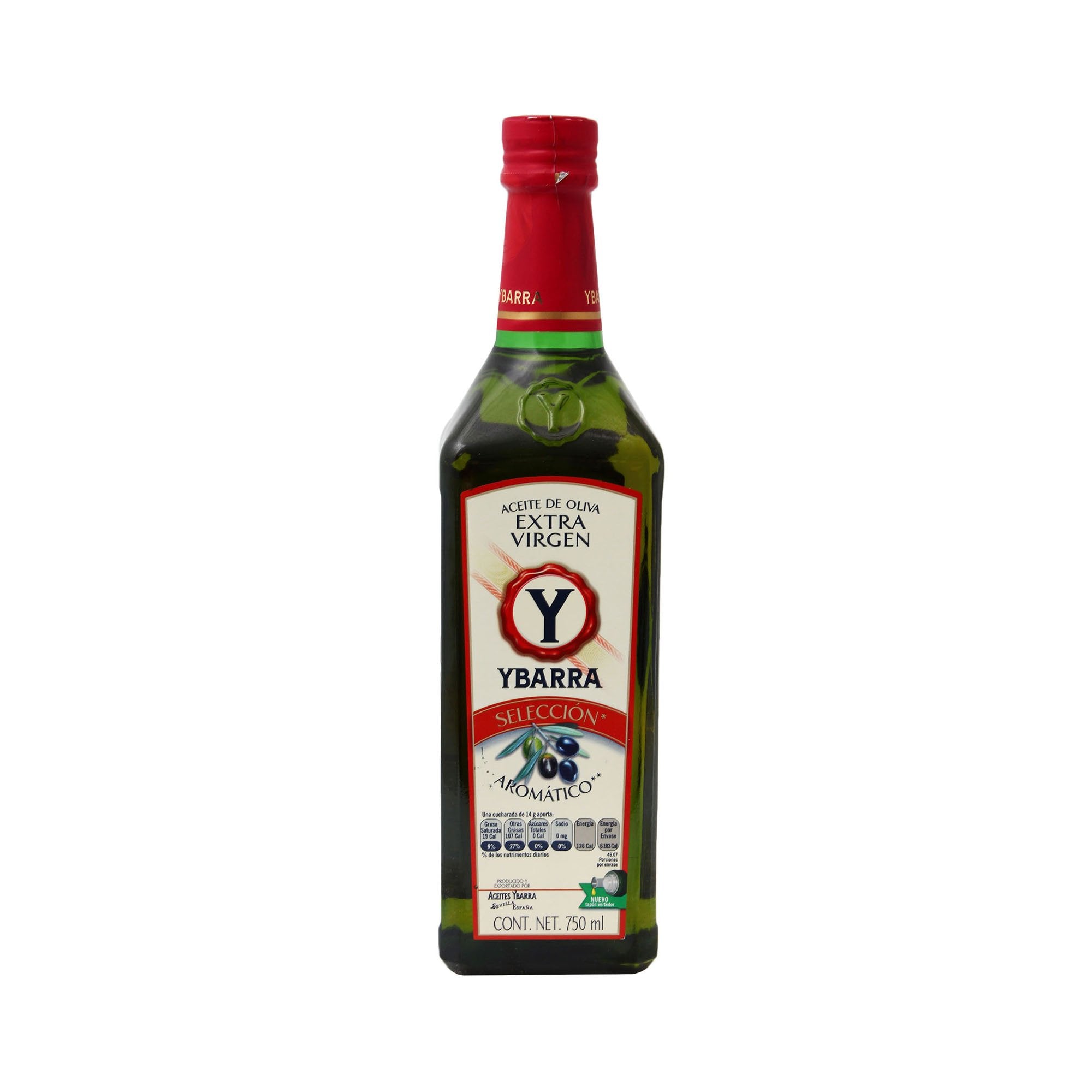 Aceite de Oliva - YBarra Extra Virgen Selec Aromático - 750 ml