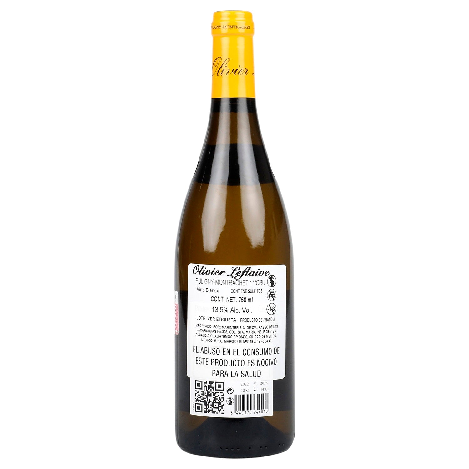 Vino Blanco - Olivier Leflaive Puligny-Montrachet 1erCru 2017 - 750 ml