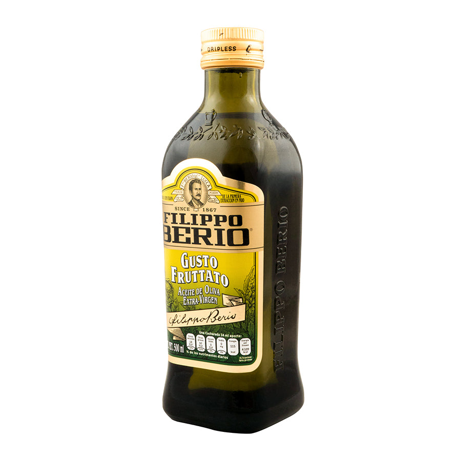 Aceite de Oliva - Filippo Berio Gusto Frutt Ex .V. 500 ml - Italia