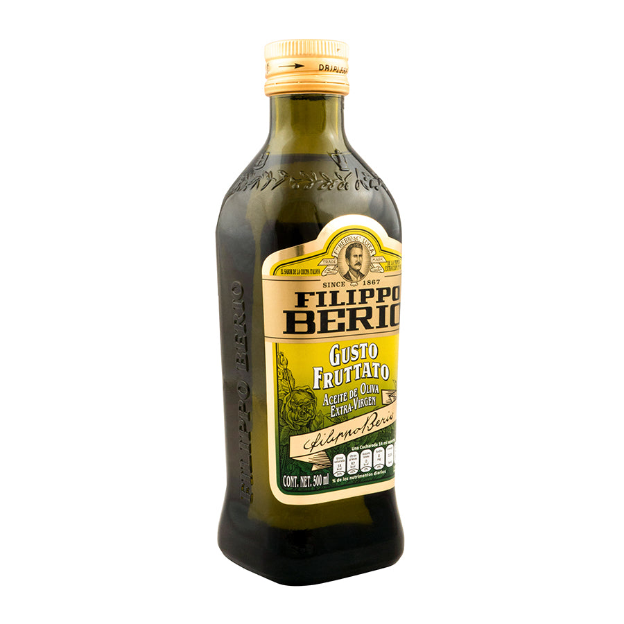 Aceite de Oliva - Filippo Berio Gusto Frutt Ex .V. - 500 ml - Italia