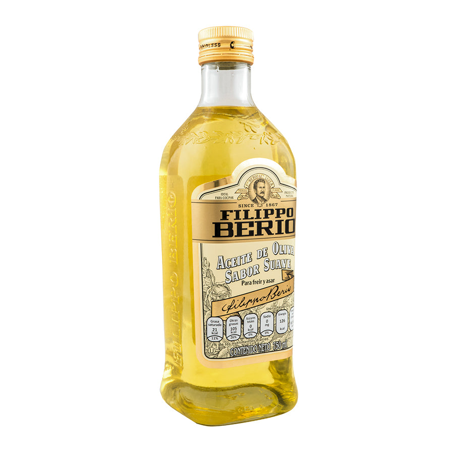 Aceite de Oliva - Filippo Berio Suave Sabor 750 ml - Italia