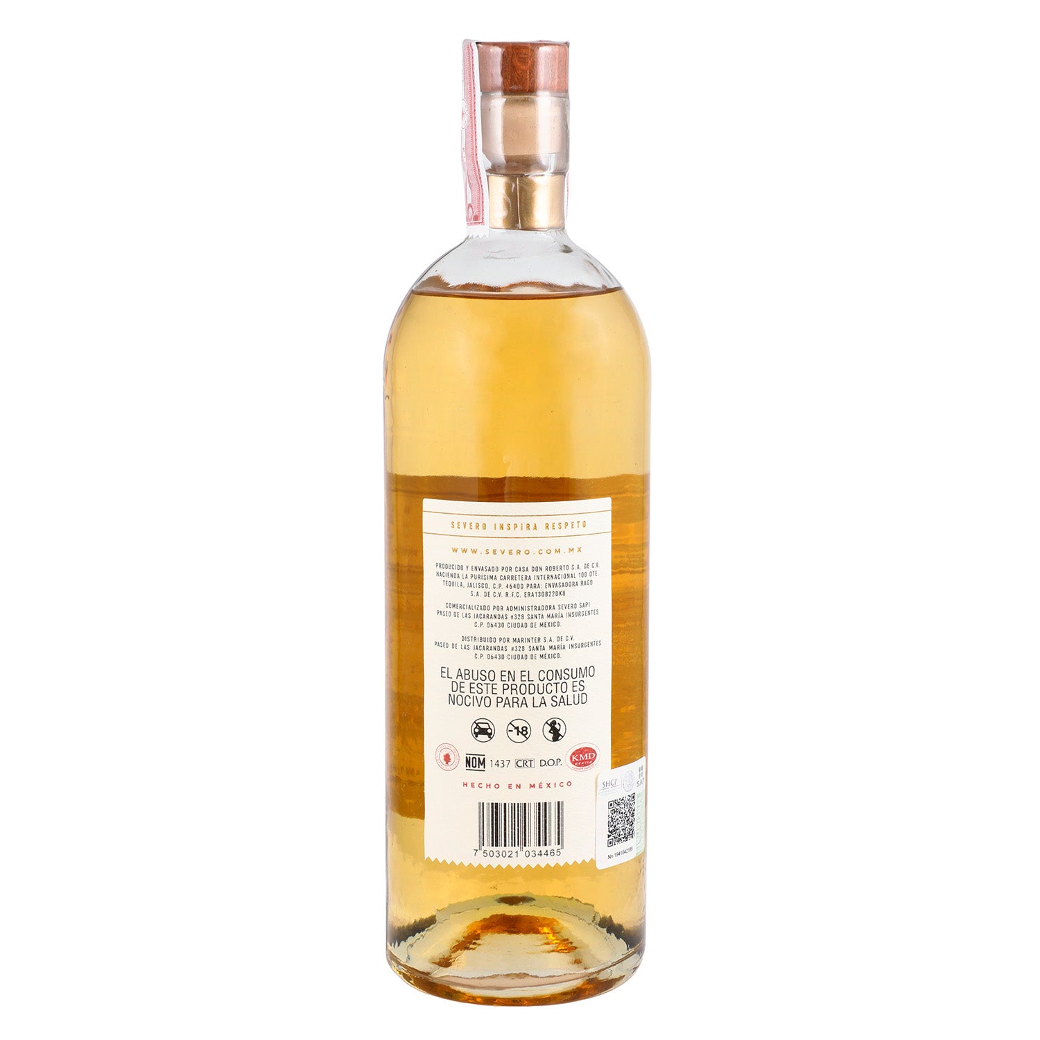 Tequila - Severo Reposado - 750 ml - México
