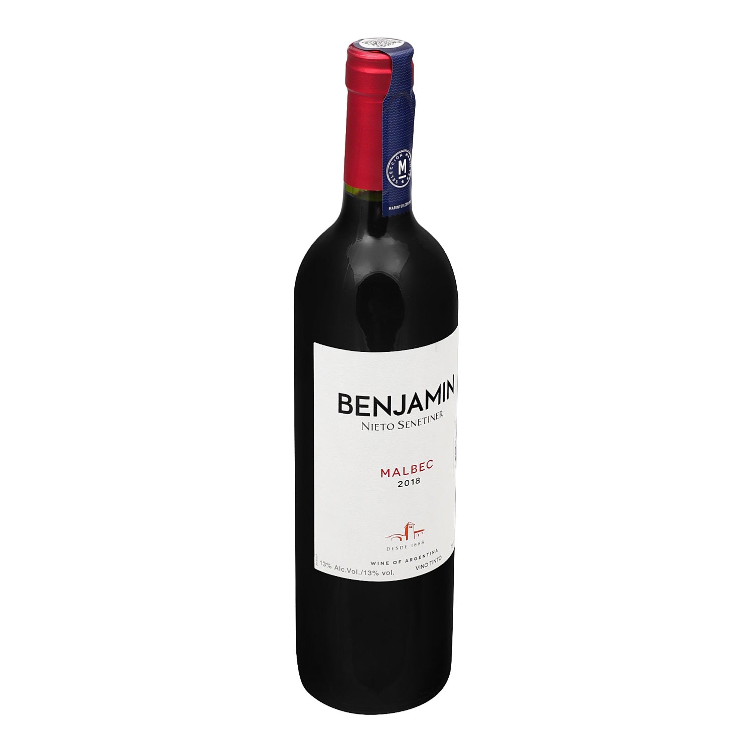 Vino tinto - Benjamin Nieto Senetiner Malbec - 750 ml - Argentina