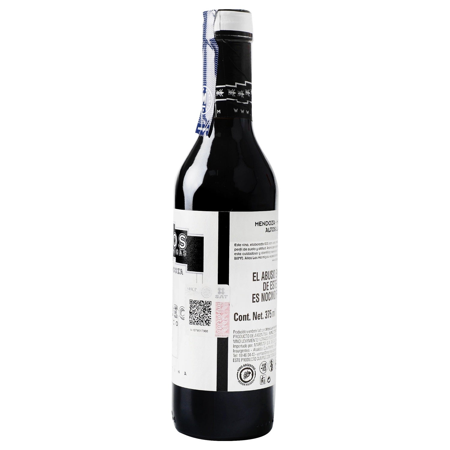 Vino tinto Altos Las Hormigas Malbec 375 ml