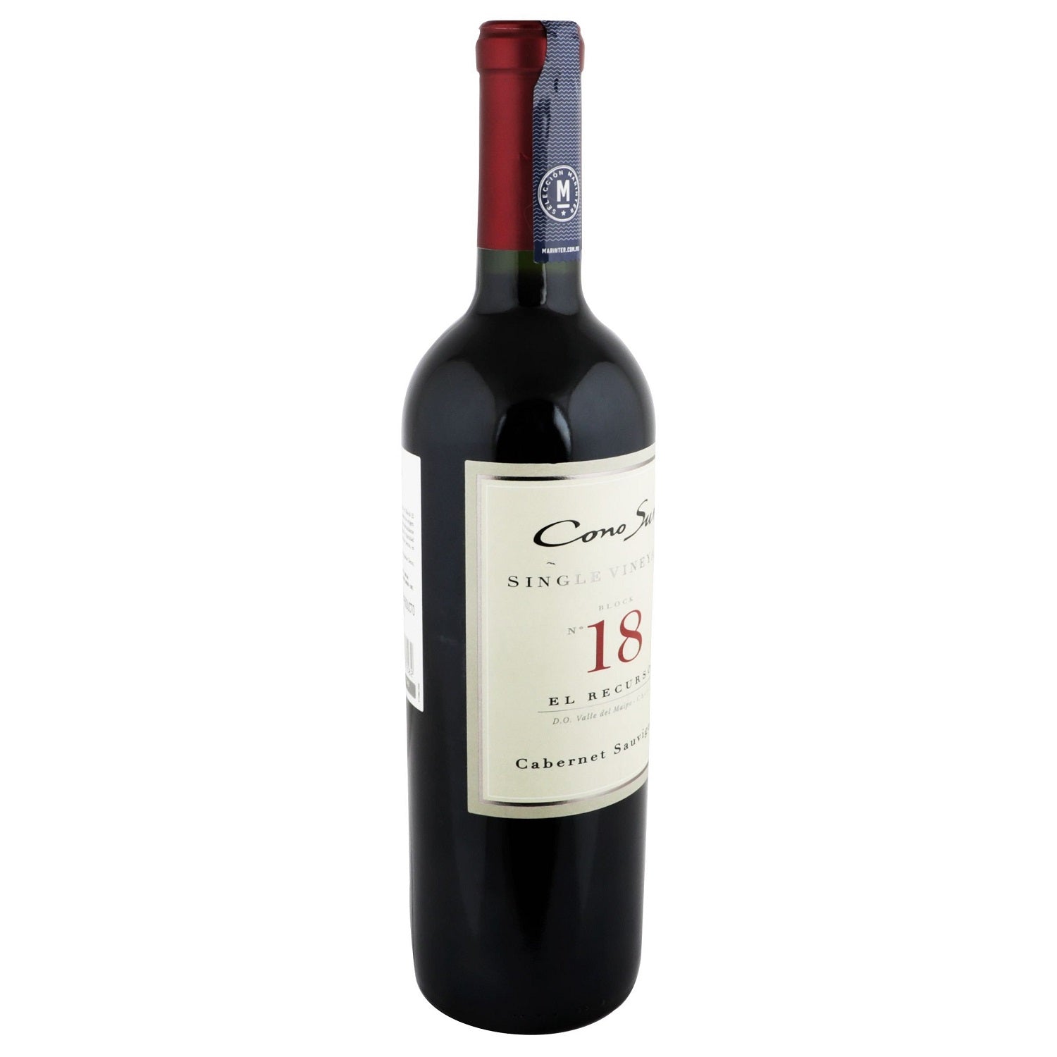 Vino Tinto - Cono Sur Single Vineyard Cabernet 750 ml - Chile