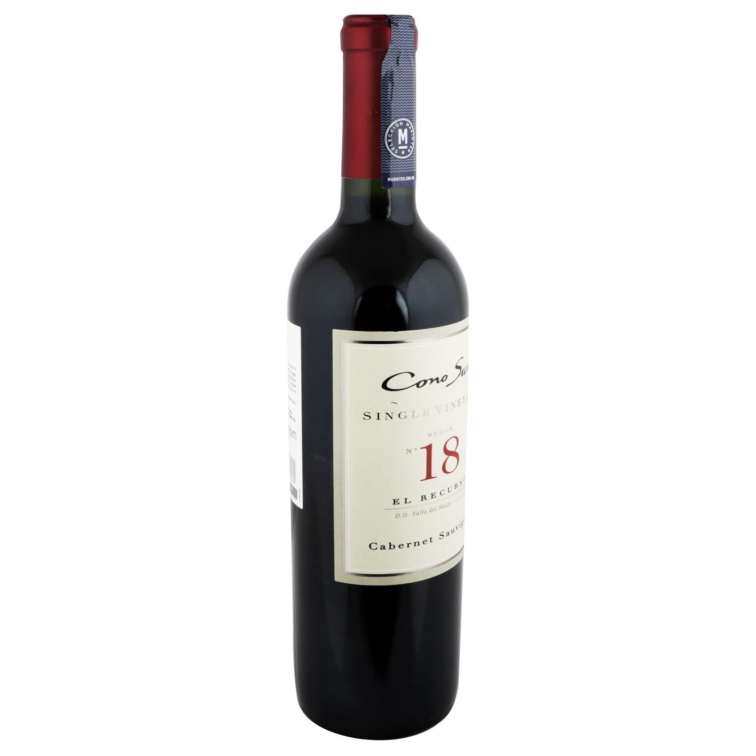 Vino Tinto - Cono Sur Single Vineyard Cabernet - 750 ml