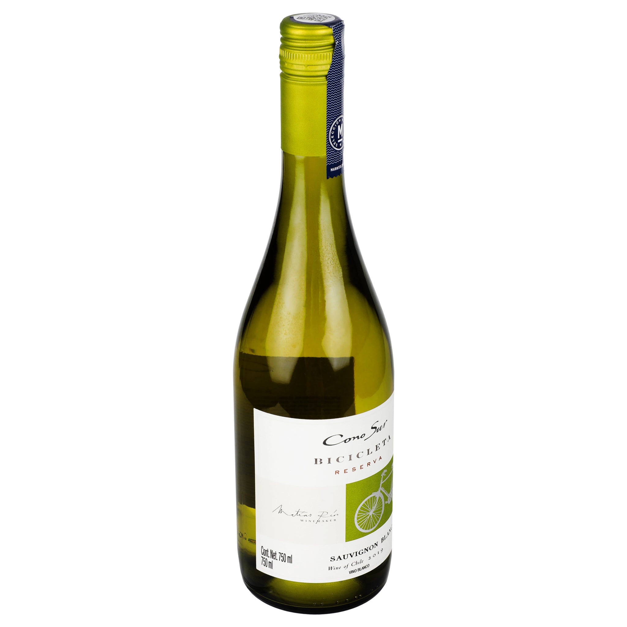 Vino Blanco - Cono Sur Bicicleta Sauvignon Blanc - 750 ml - Chile