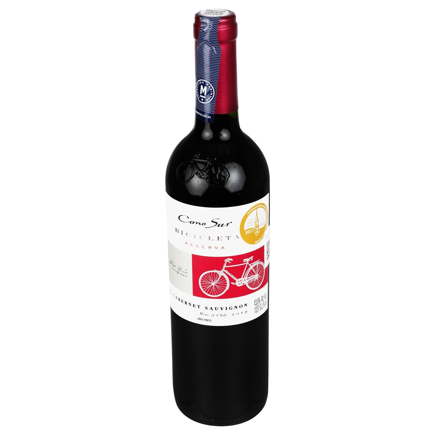 Vino Tinto - Cono Sur Bicicleta Cabernet Sauvignon - 750 ml - Chile