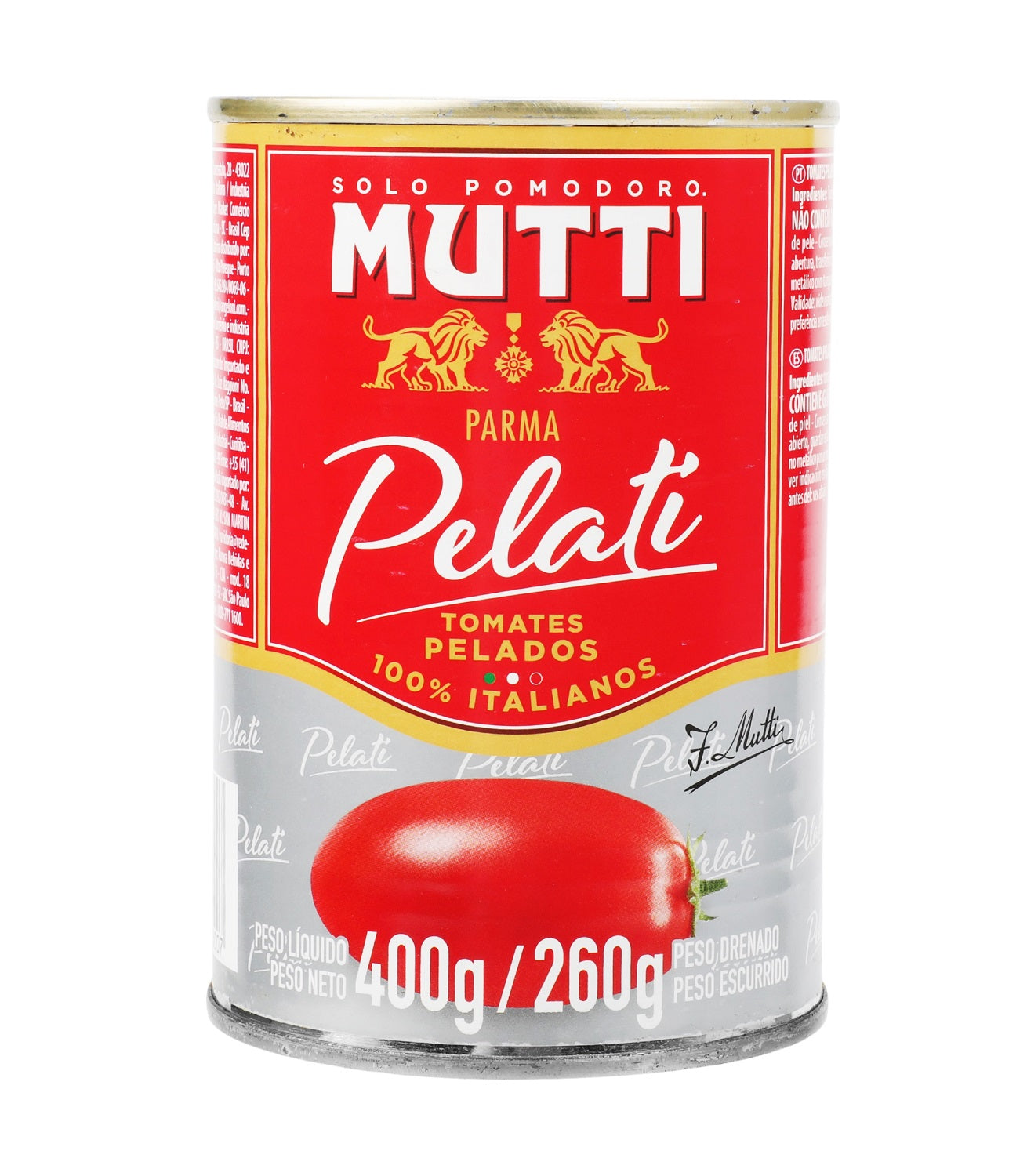 Tomates - Mutti Pelados - 400 gr