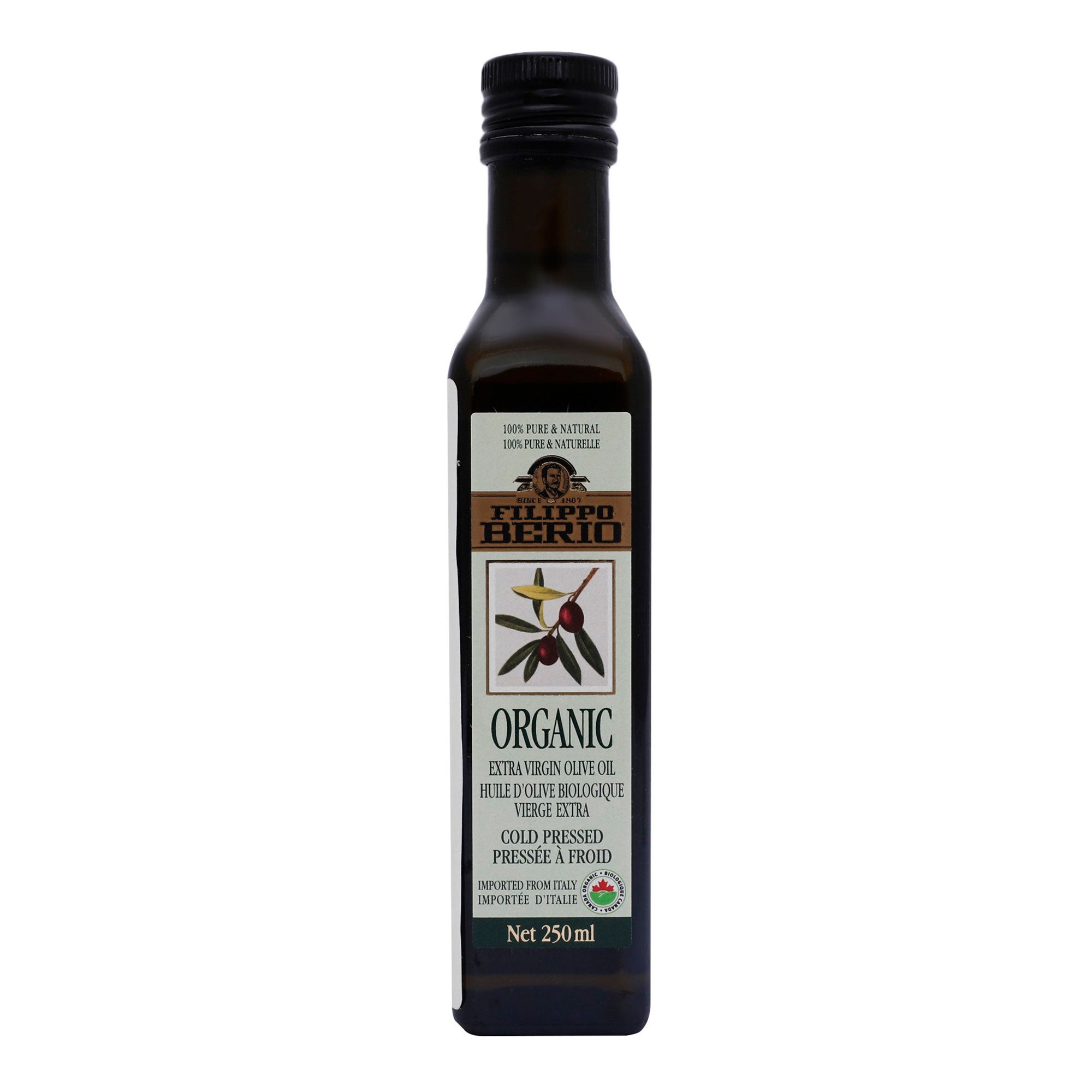 Aceite de Oliva - Extra Virgen Orgánico - 250 ml