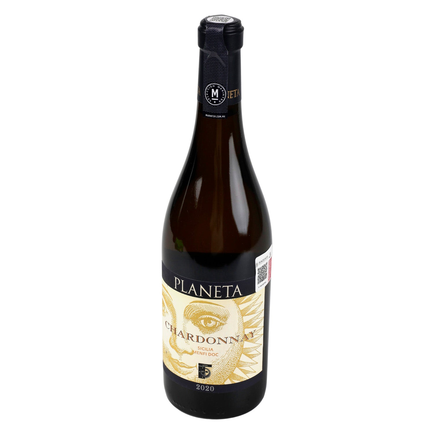 Vino Blanco Planeta Chardonnay 2020 de 750 ml