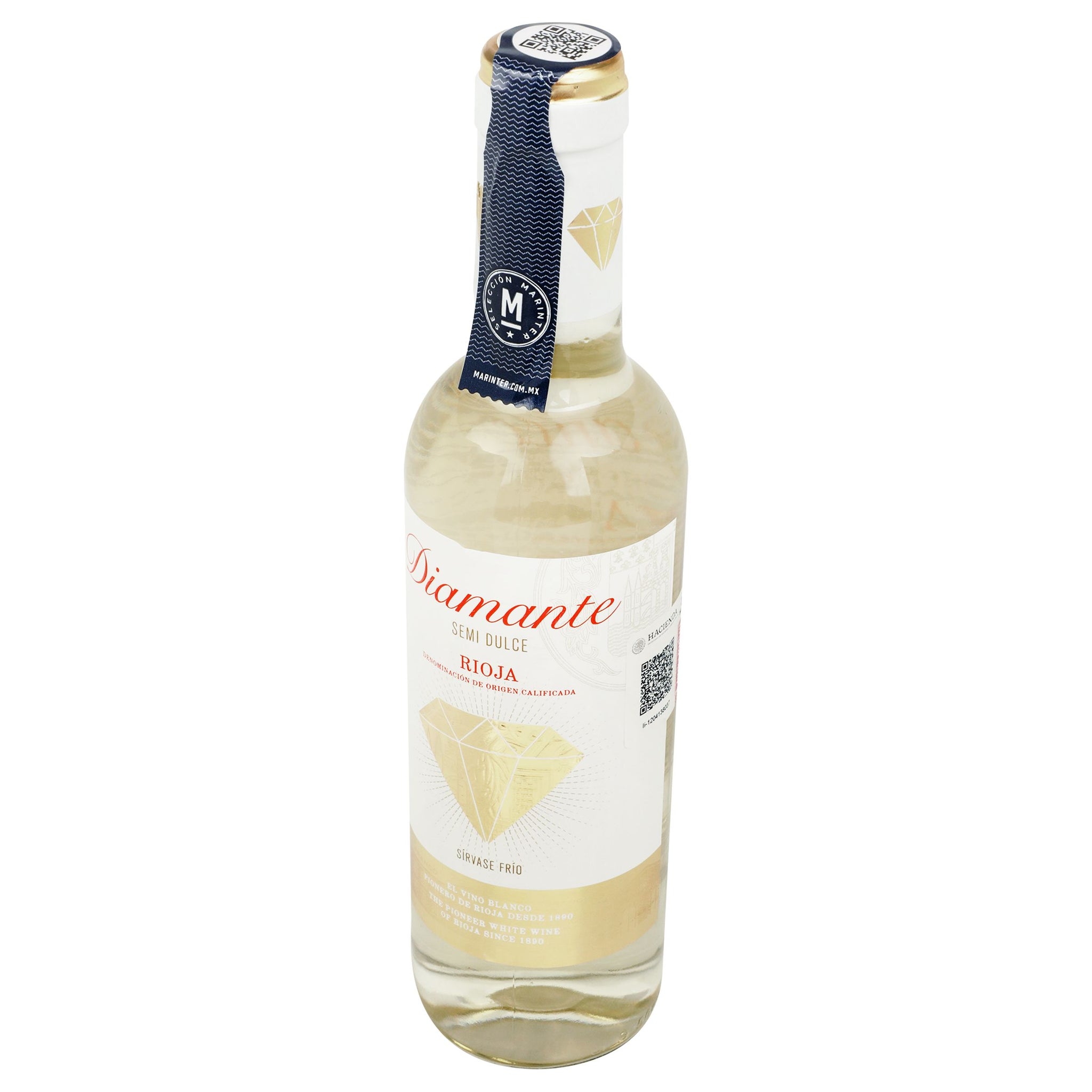 Vino Blanco - Diamante Semidulce de 375 ml - España