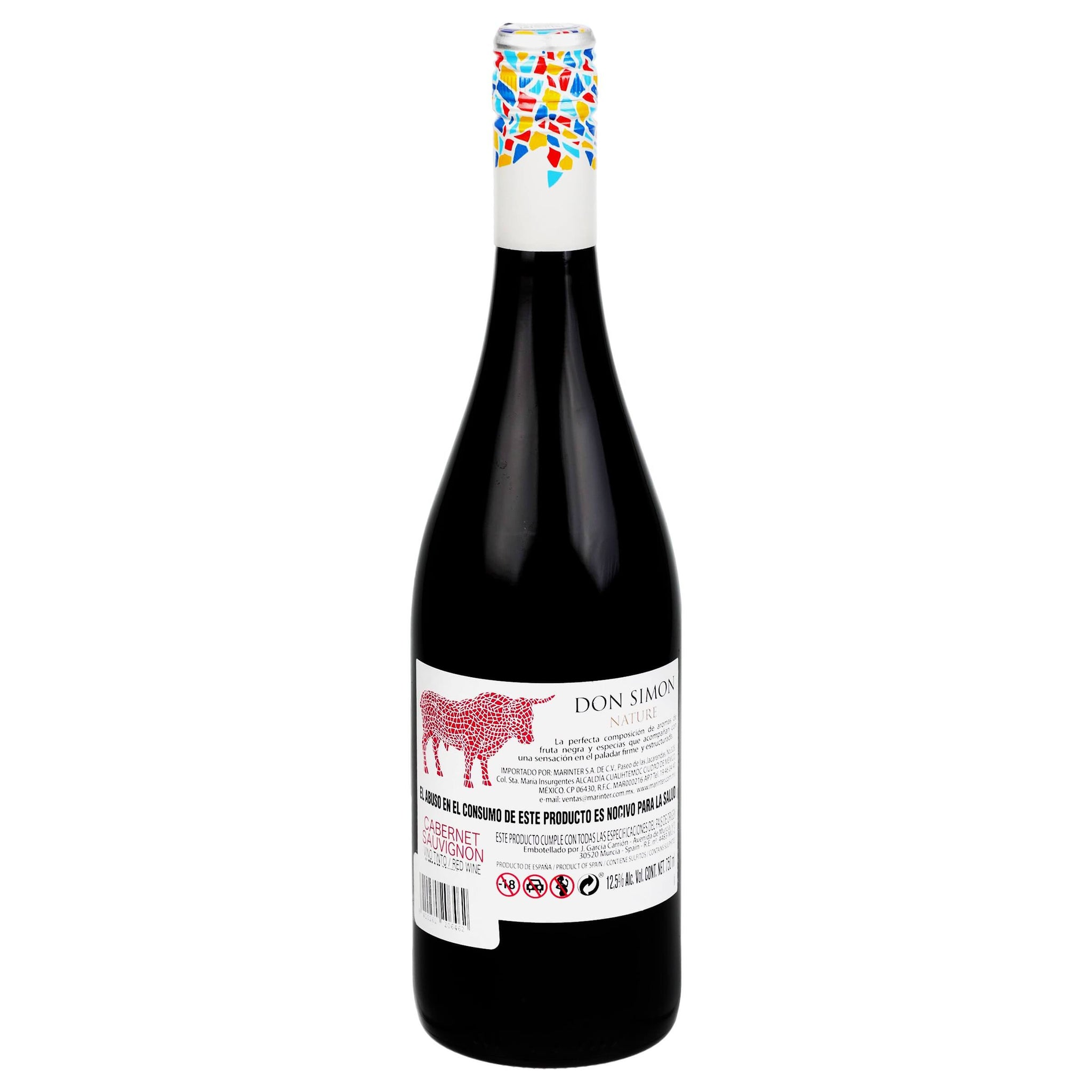 Vino Tinto - Don Simon Nature Cabernet Sauvignon - 750 ml - España