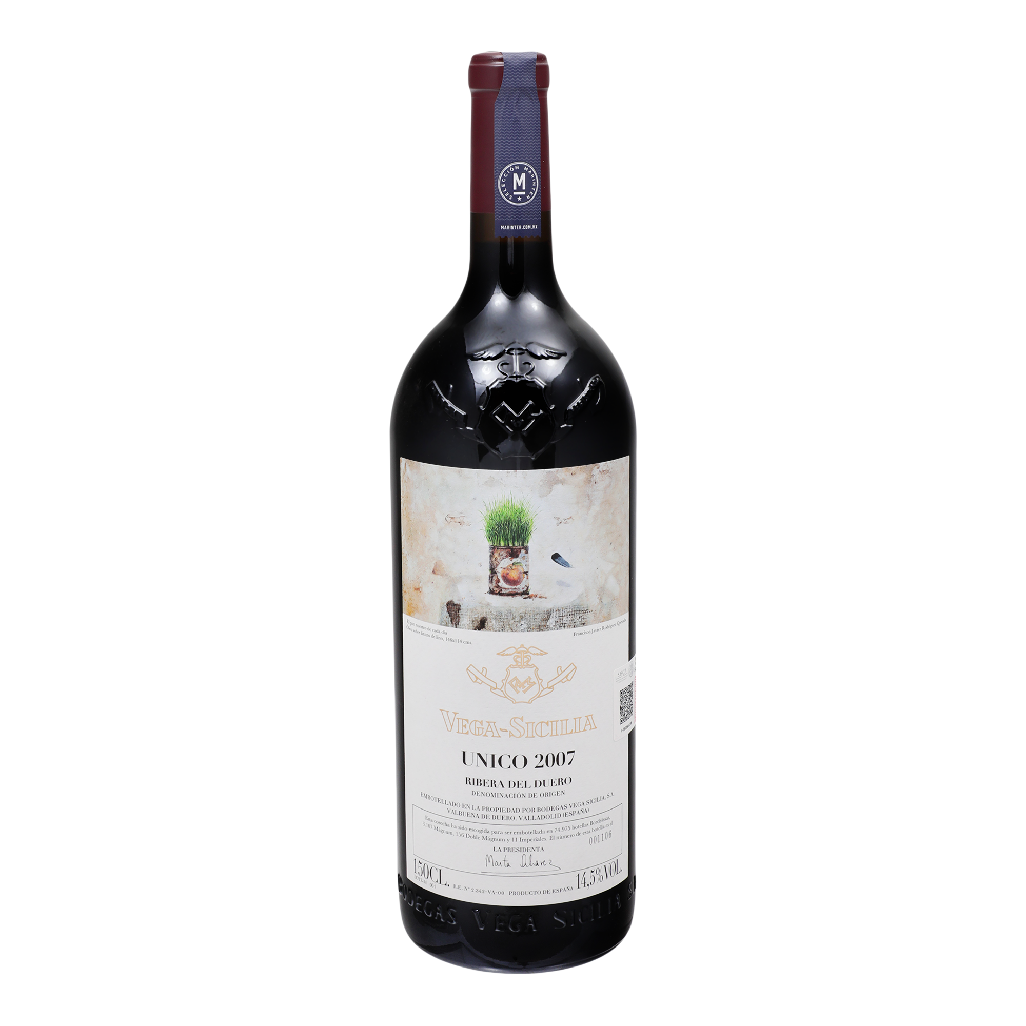Vino Tinto - Vega Sicilia Único  2007 - 3000 ml - España