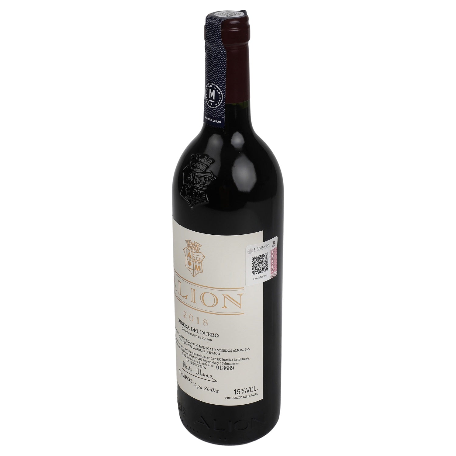 Vino Tinto Alion 2018 - 750 ml - España