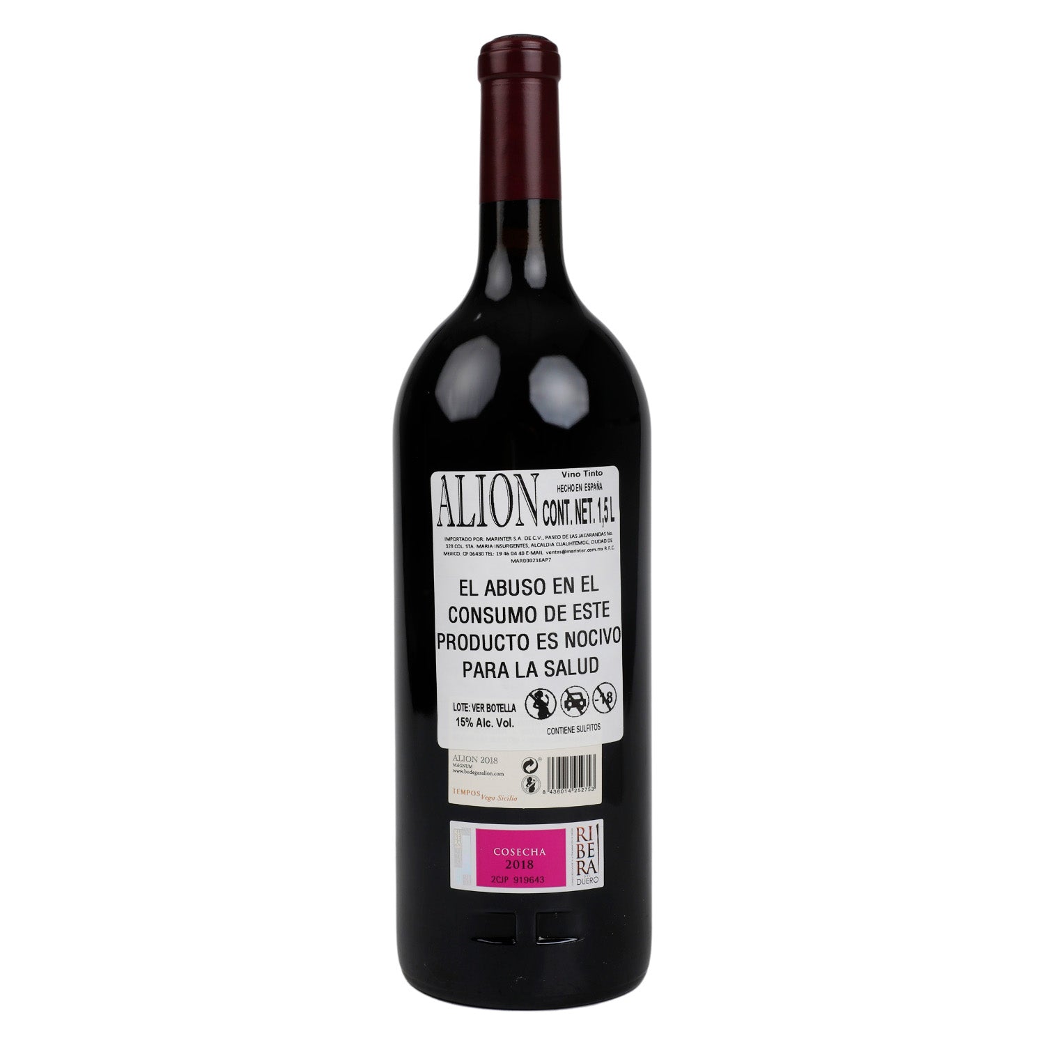 Vino Tinto Alion 2018 de 1500 ml