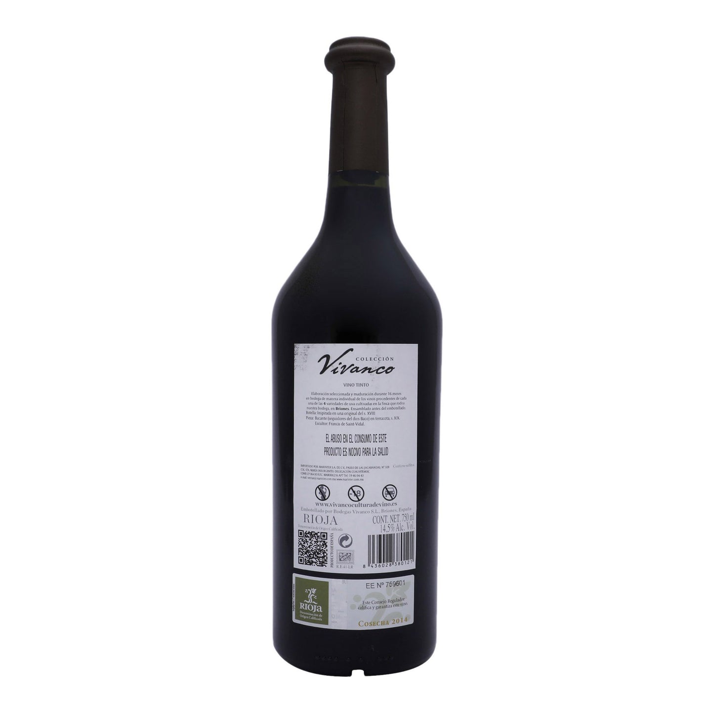 Vino Tinto - Vivanco Colección 4 Varietales 750 ml - España