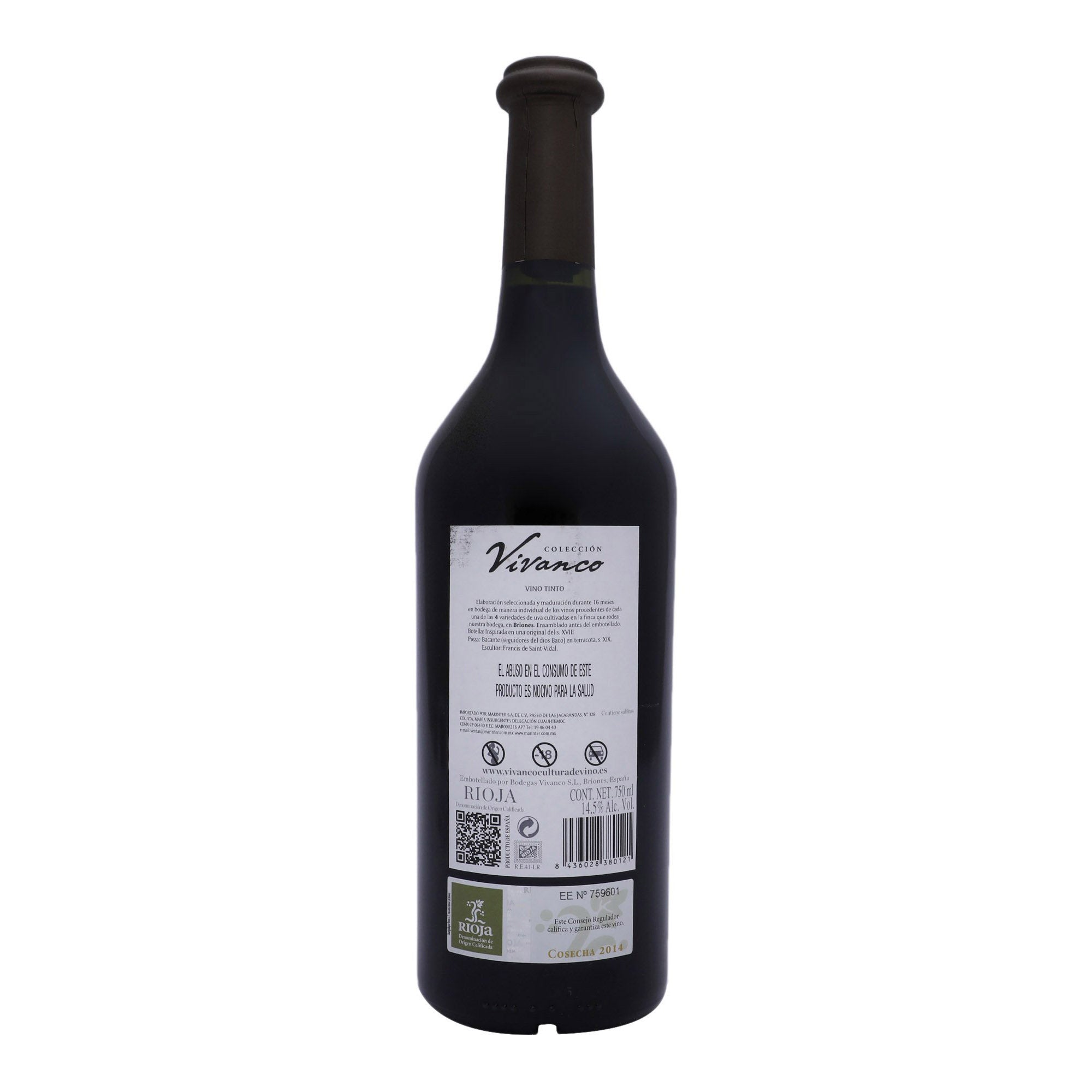 Vino Tinto - Vivanco Colección 4 Varietales - 750 ml