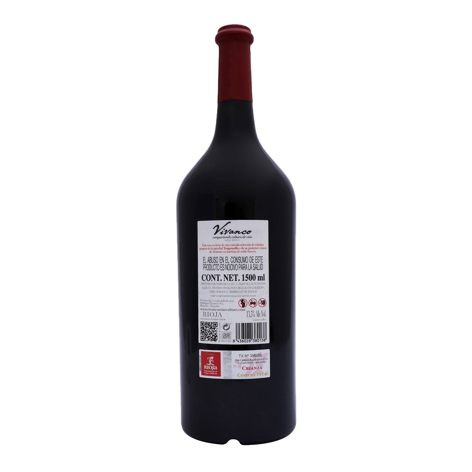 Vino Tinto - Vivanco Crianza - 1500 ml - España