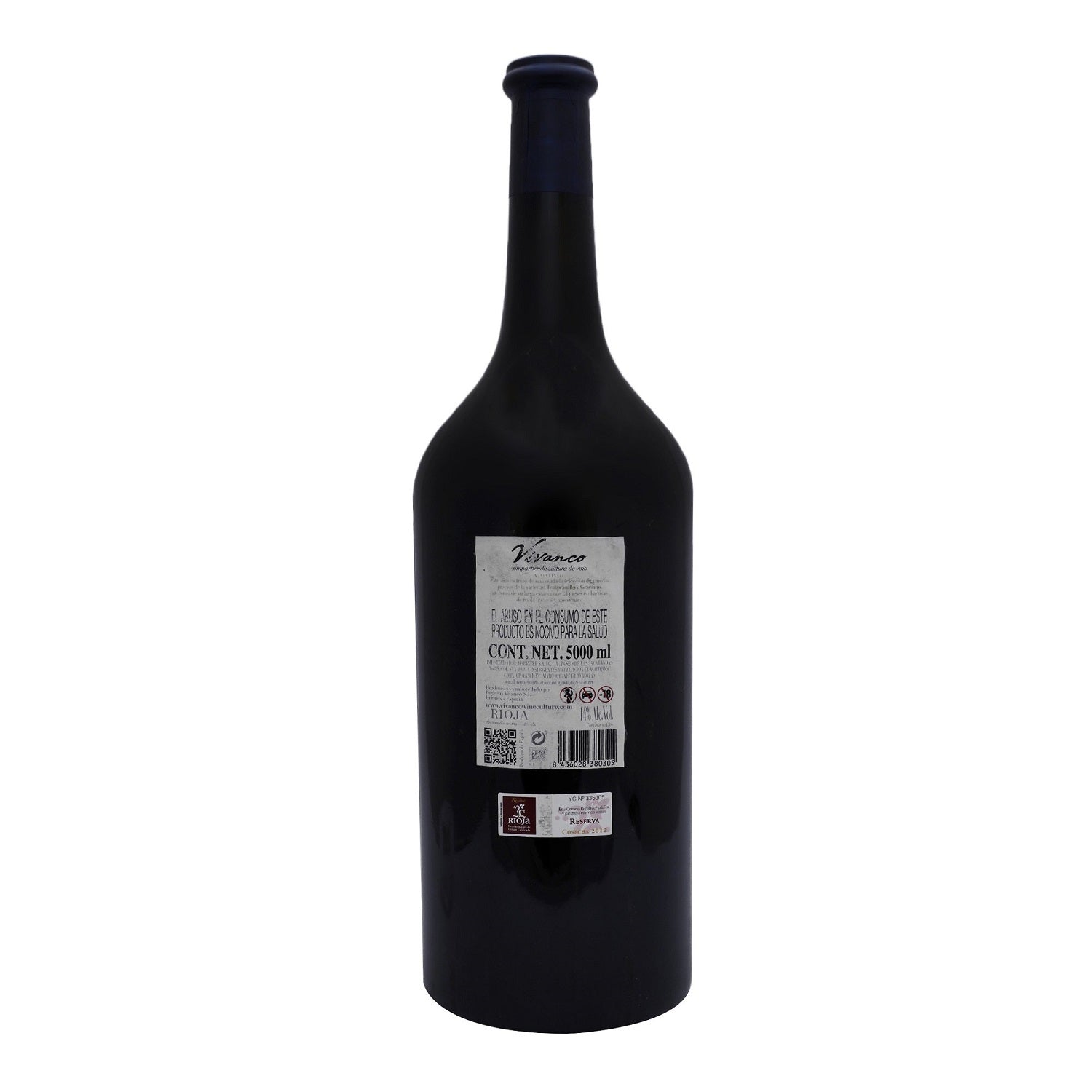Vino Tinto - Vivanco Reserva - 5000 ml - España