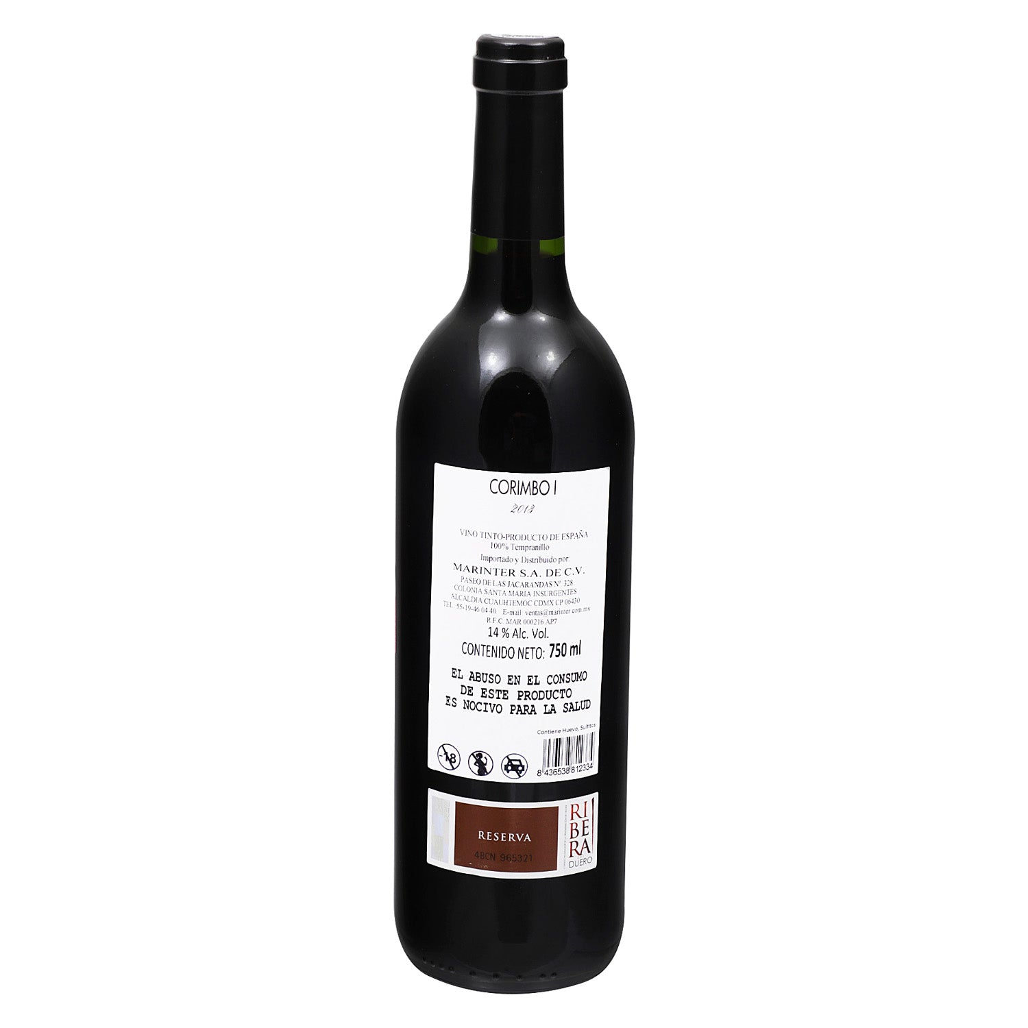 Vino Tinto - Corimbo I 2013 de 750 ml - España