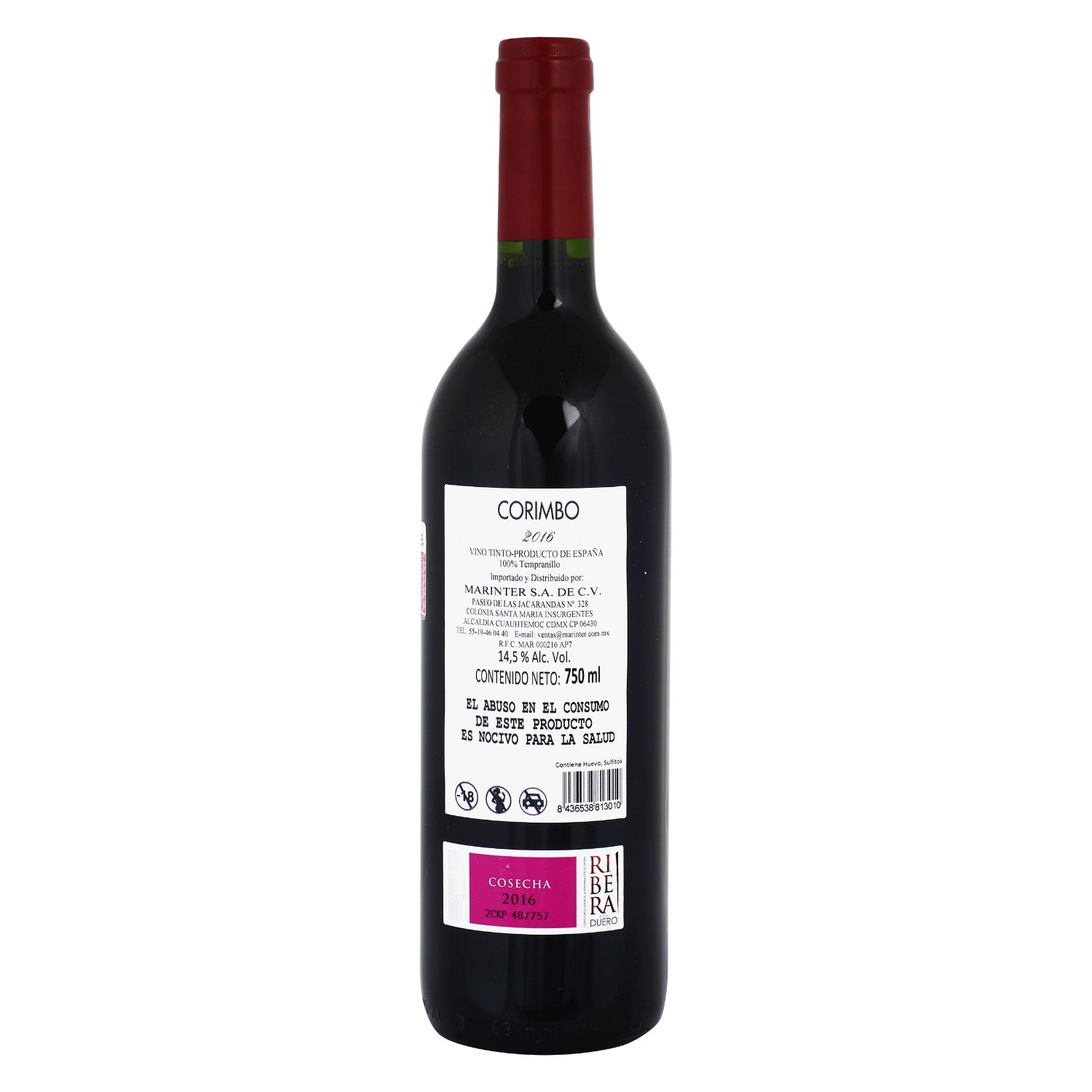 Vino Tinto - Corimbo 2016 - 750 ml