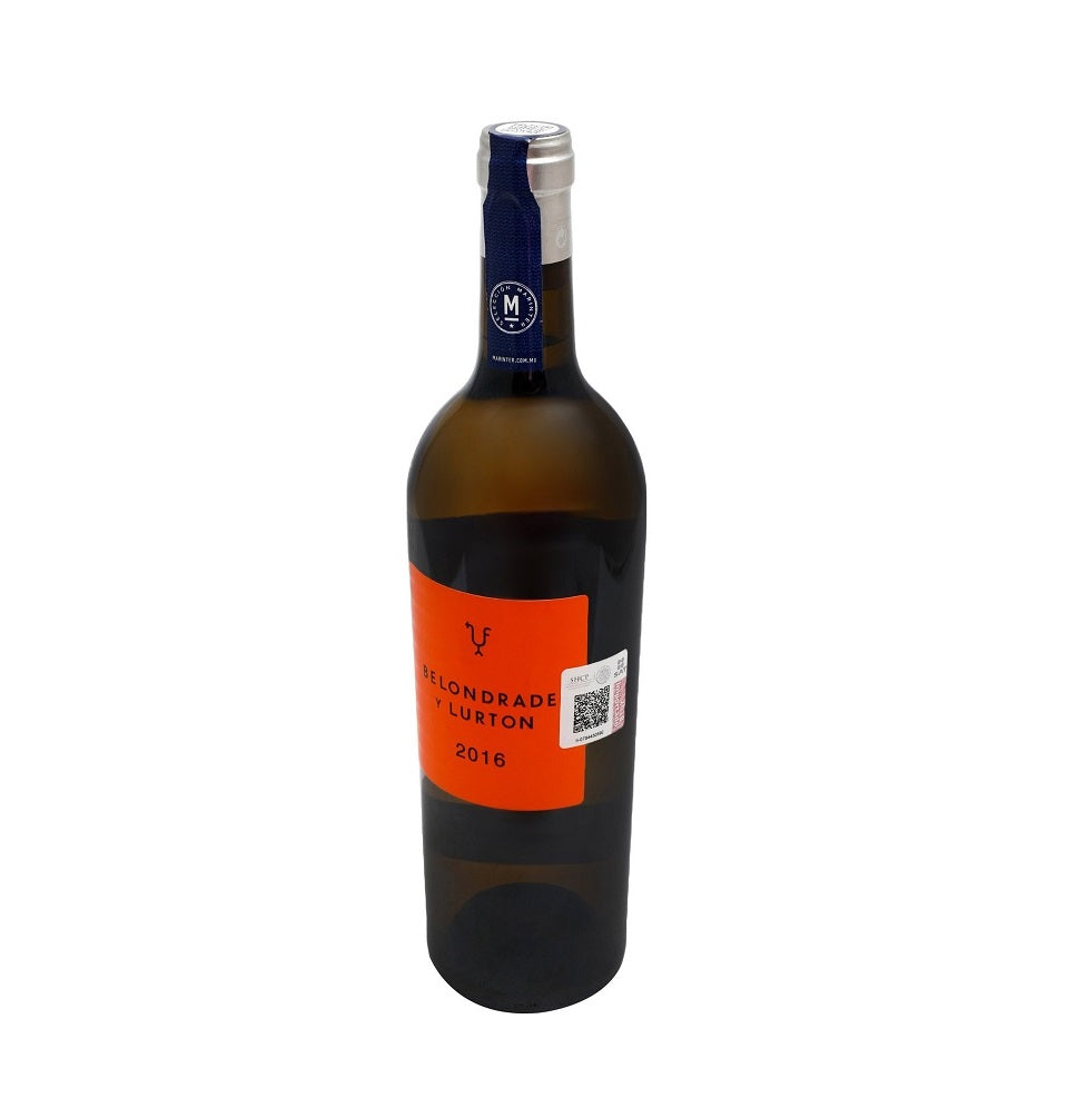 Vino Blanco - Belondrade y Lurton 2016 -  750 ml - España