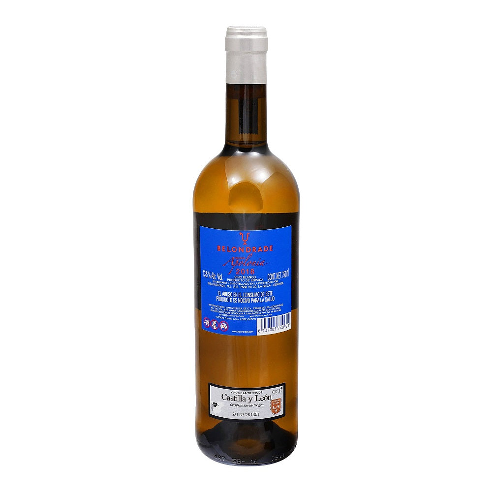 Vino Blanco - Belondrade Quinta Apolonia 2018  de 750 ml - España