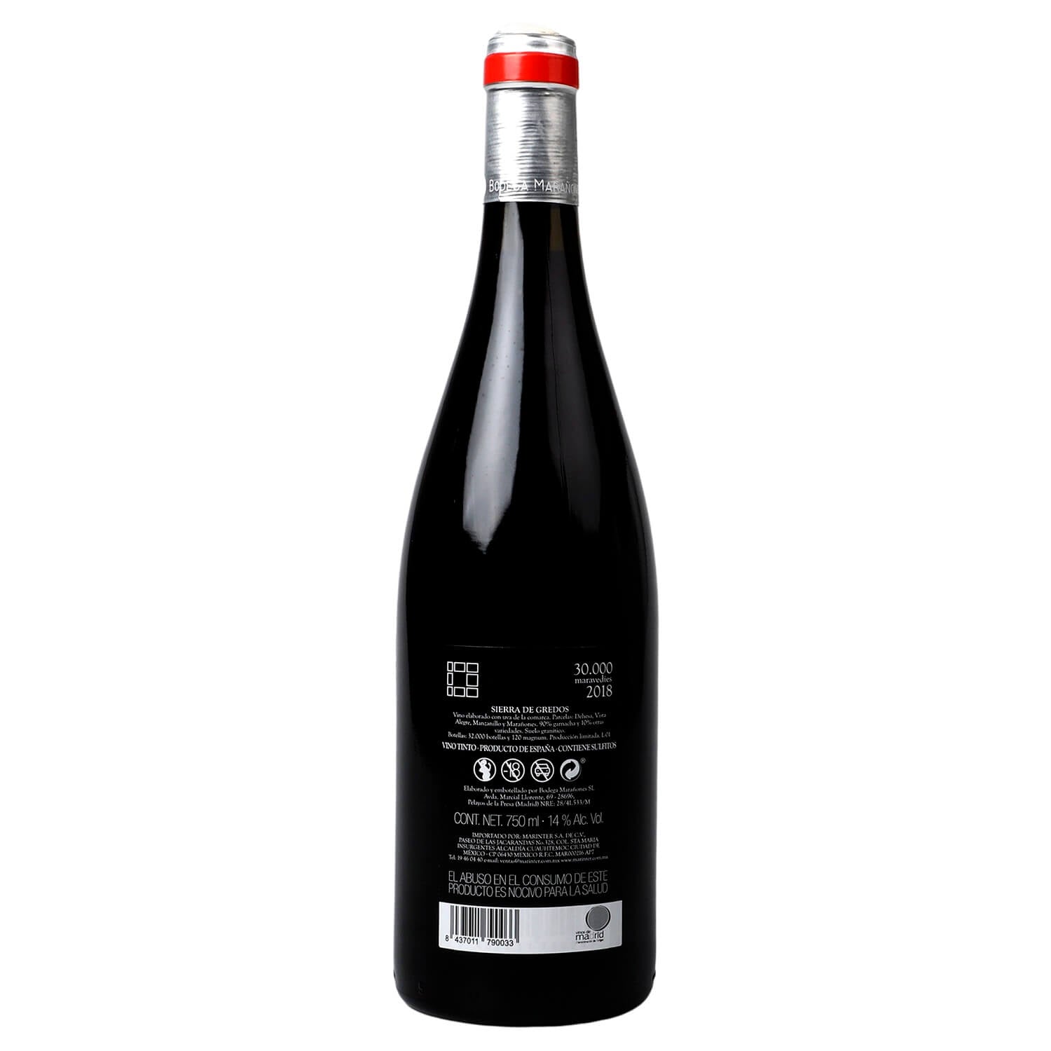 Vino Tinto - 30.000 Maravedies - 750 ml