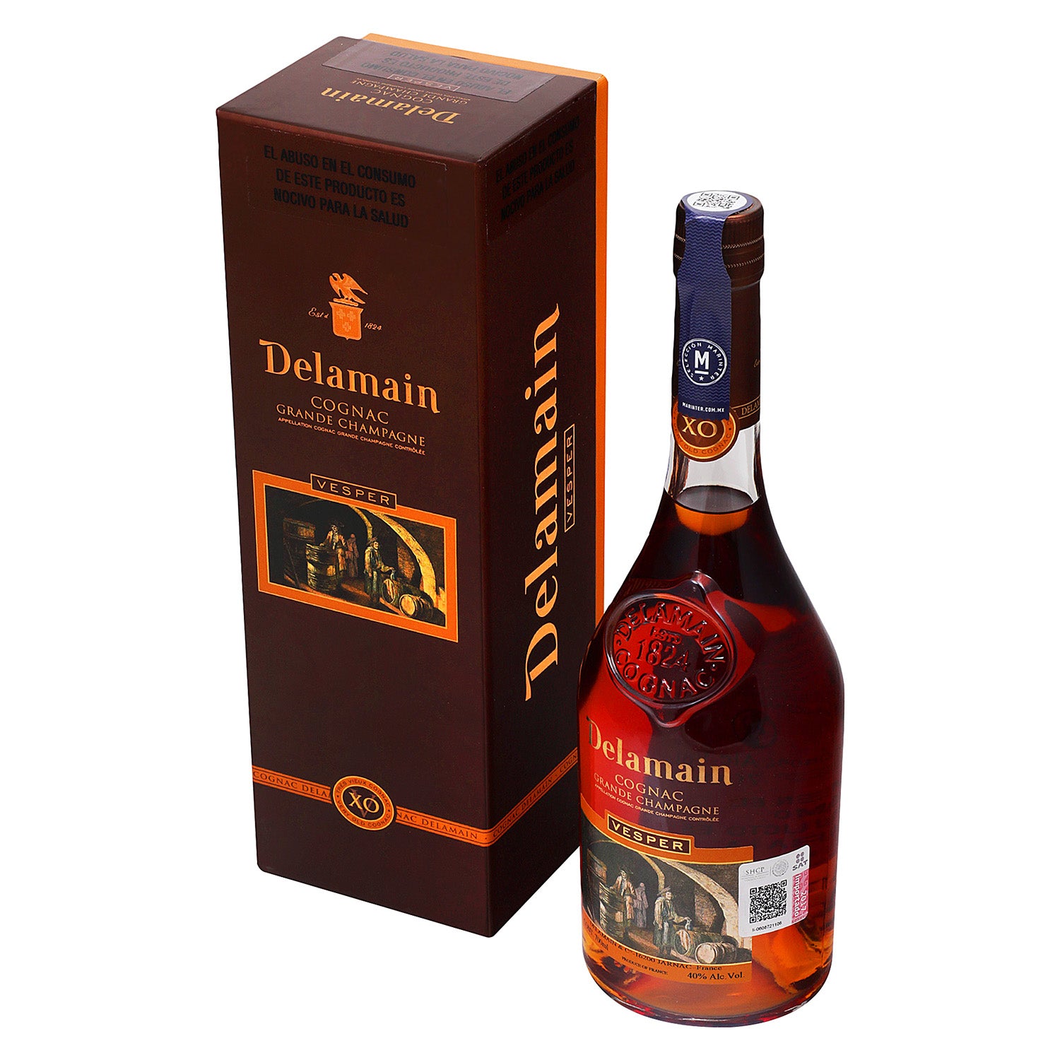 Cognac - Delamain Vesper de 700 ml - Francia