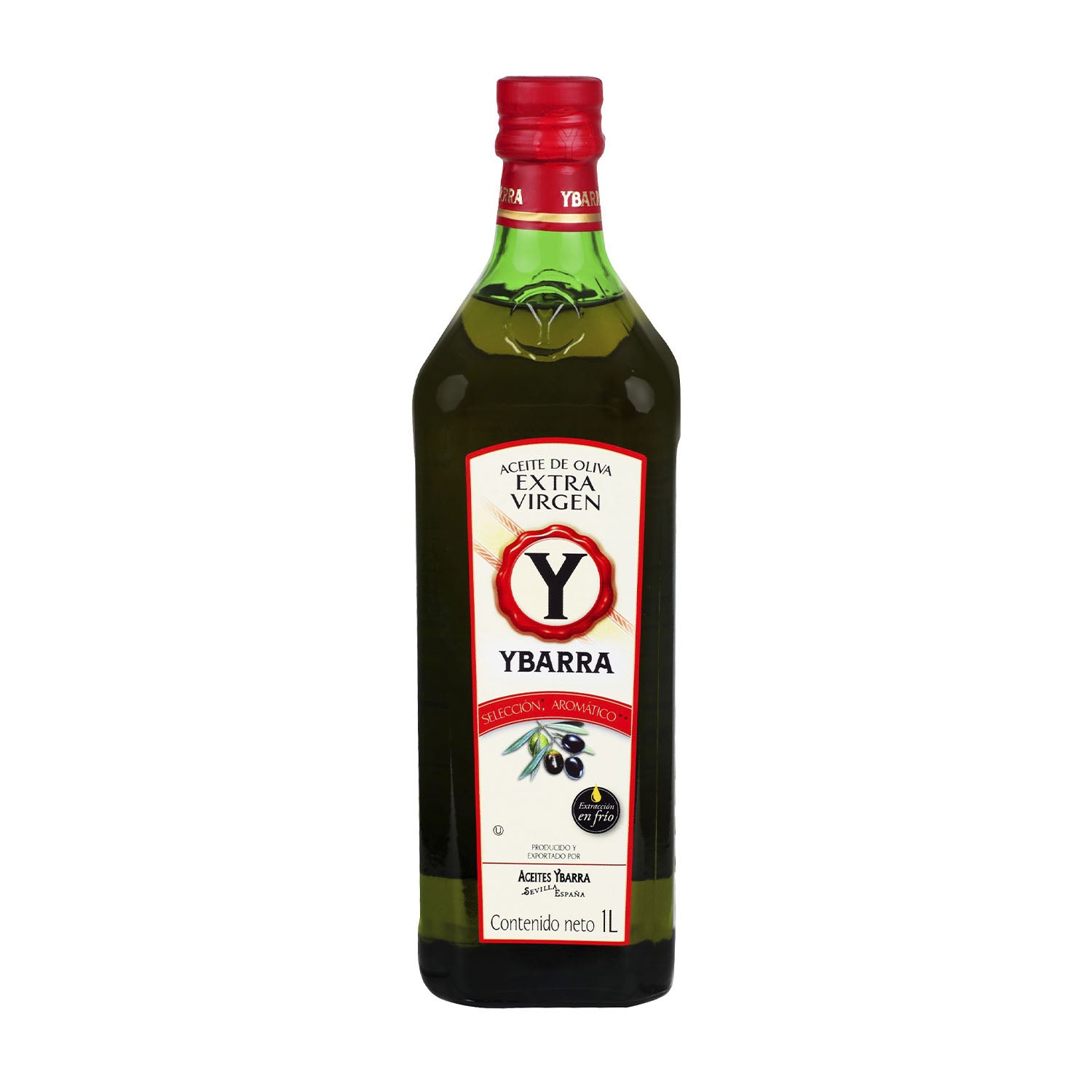 Aceite de Oliva - YBarra Extra Virgen Pet - 1000 ml - España