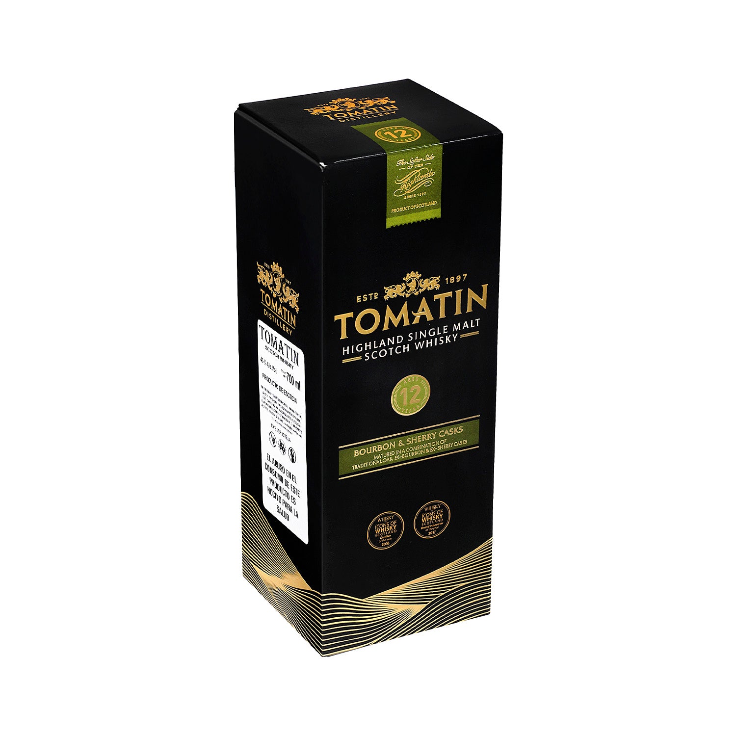 Whisky - Tomatin 12 años - 700 ml