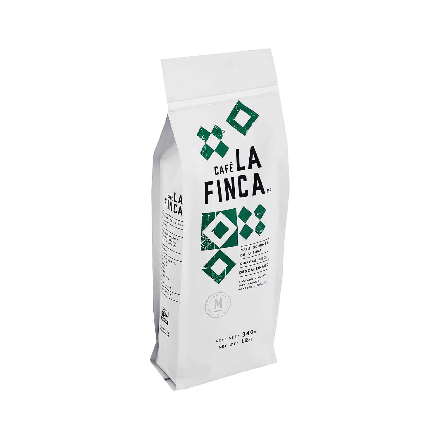 Café - La Finca Descafeinado Tostado Molido 340 g - México