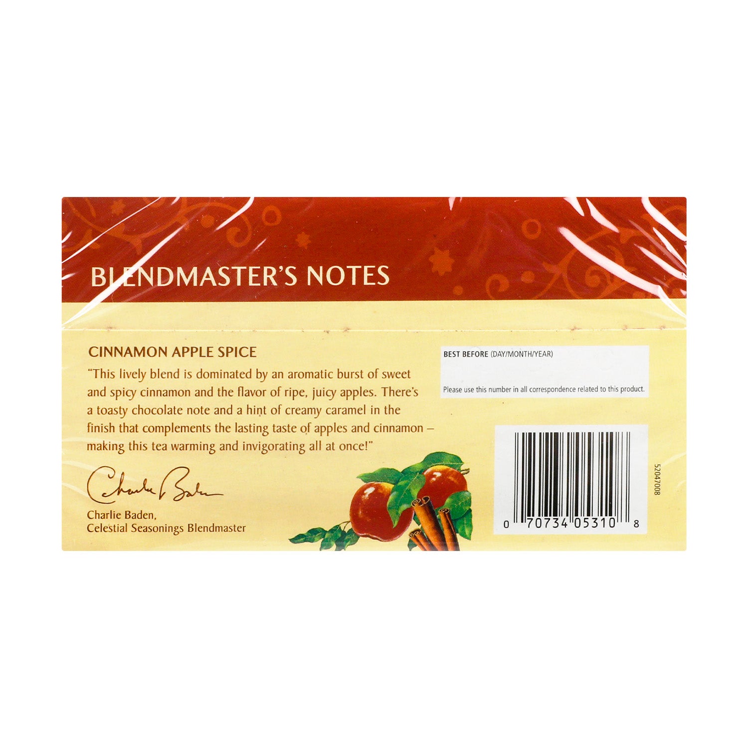 Te - Herbal Celestial Canela Manzana (20 sobres) - 48 g