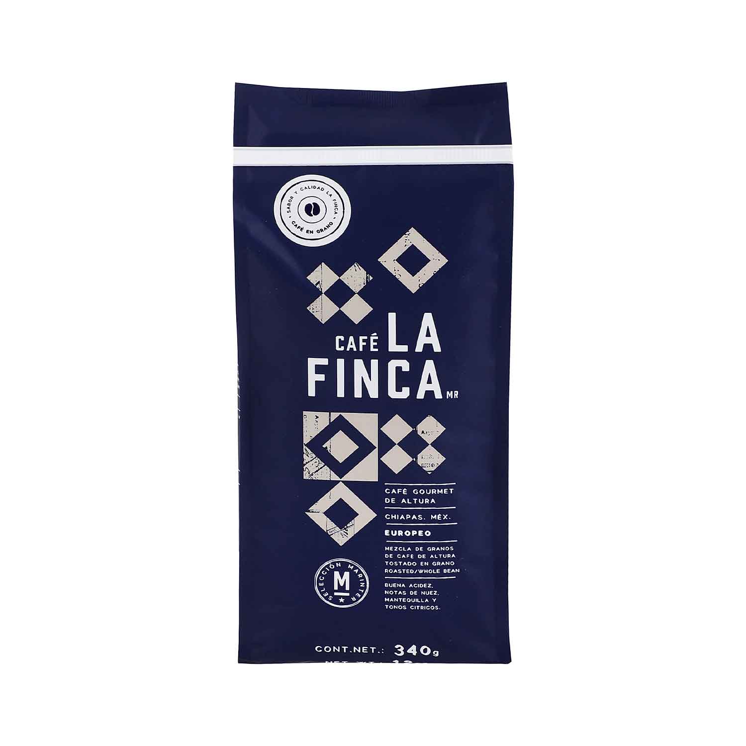 Café - La Finca Europeo en Grano - 340 g