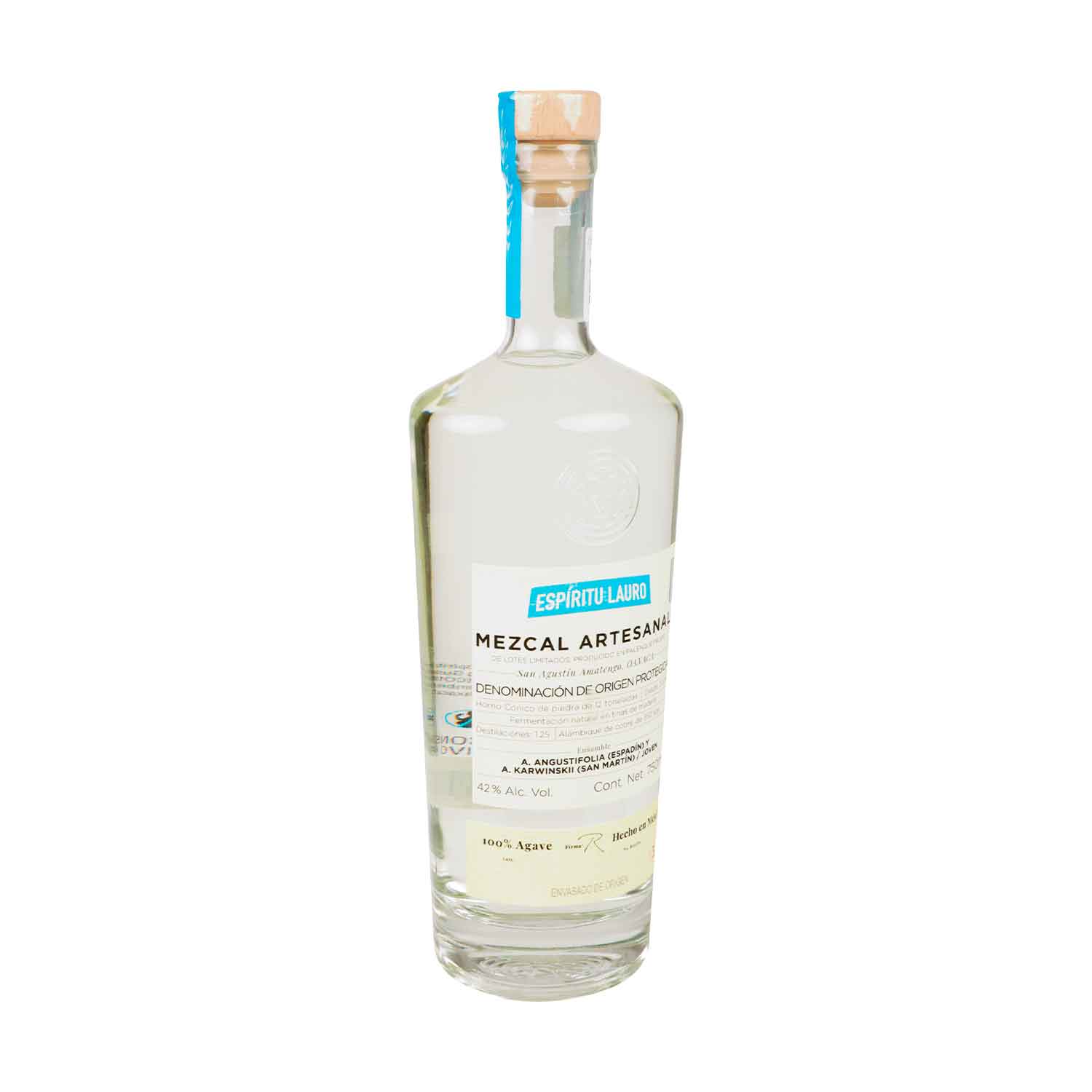 Mezcal - Espiritu Lauro Joven - 750 ml