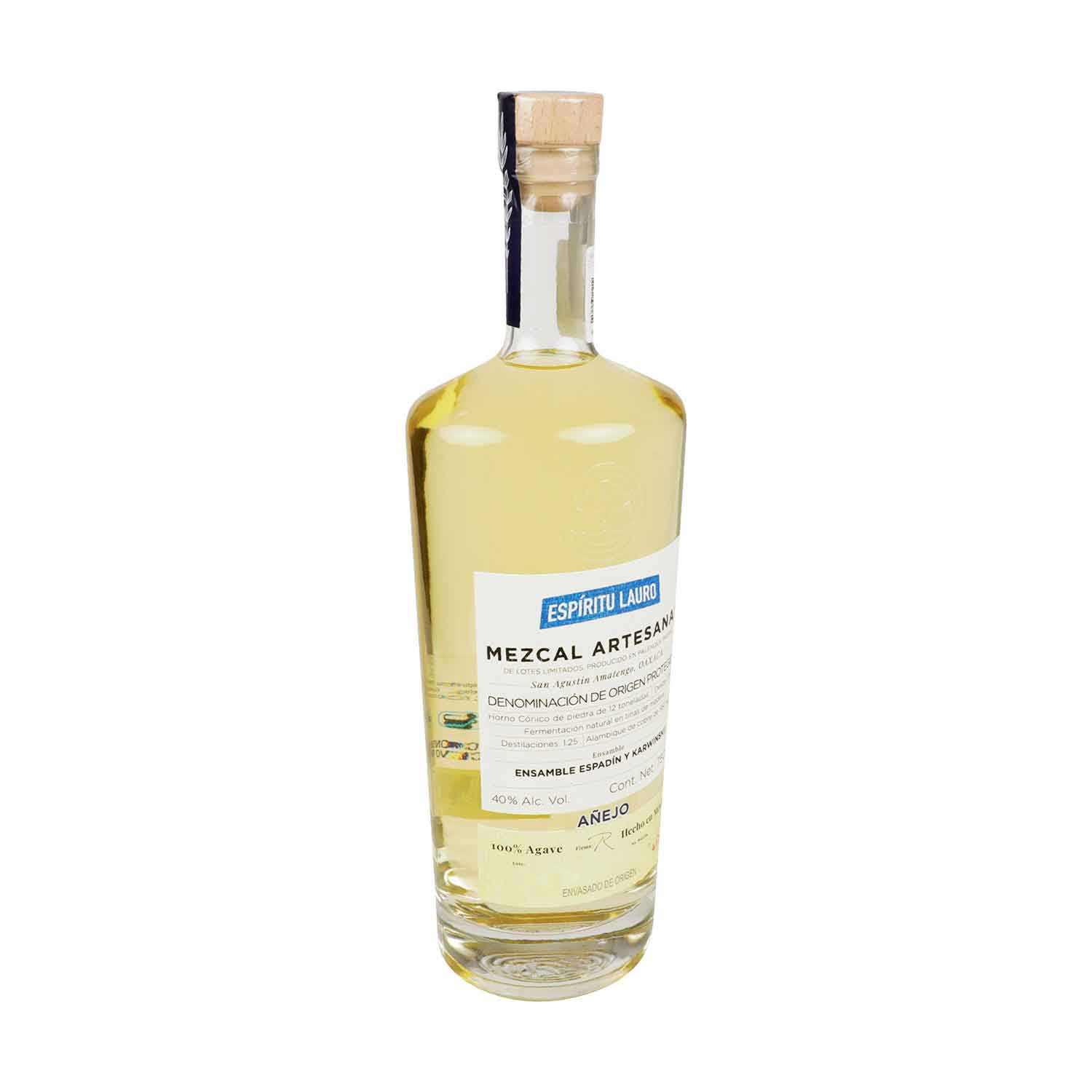 Mezcal - Espiritu Lauro Añejo - 750 ml - México, Oaxaca