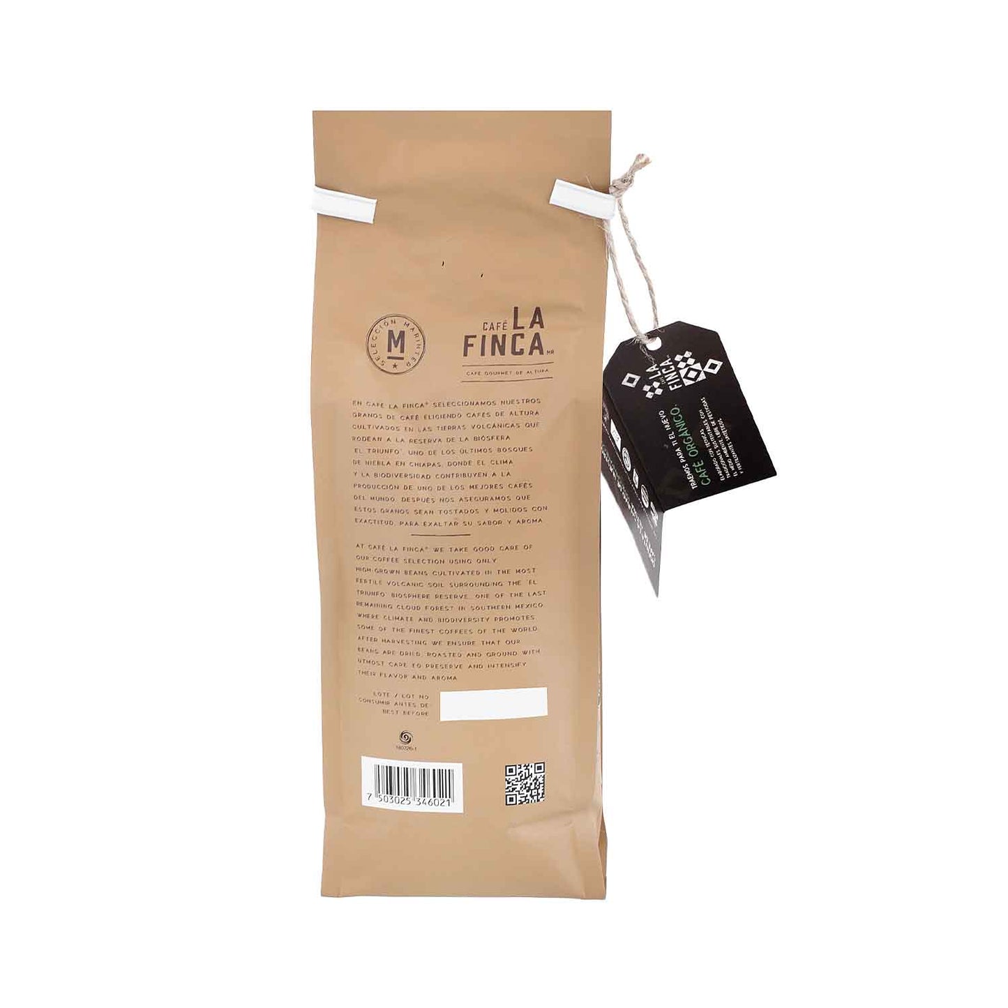 Café - La Finca Americano Orgánico Tostado Molido de 340 g - México