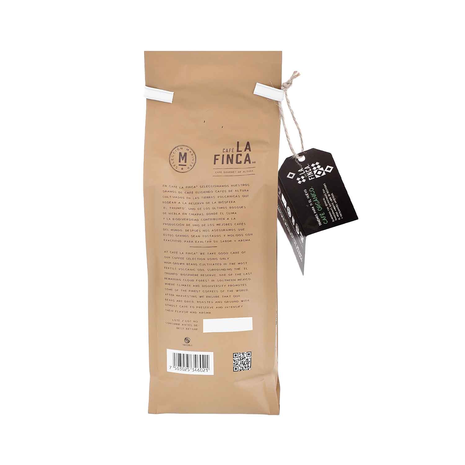 Café - La Finca Americano Orgánico Tostado Molido de 340 g - México