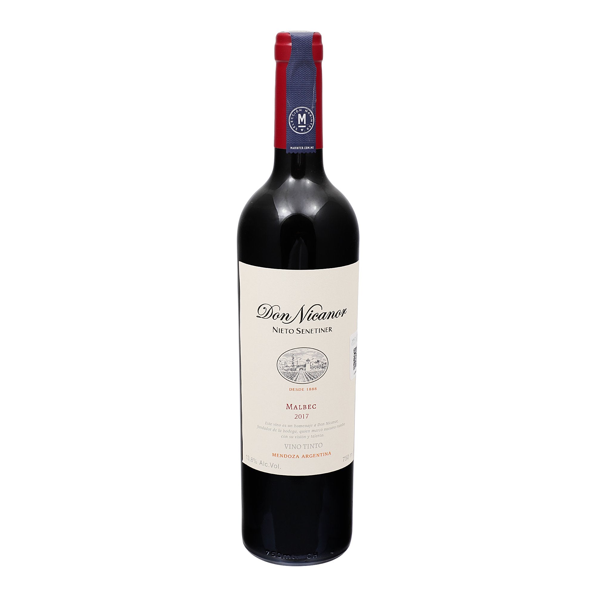 Vino Tinto - Don Nicanor Nieto Senetiner Malbec - 750 ml