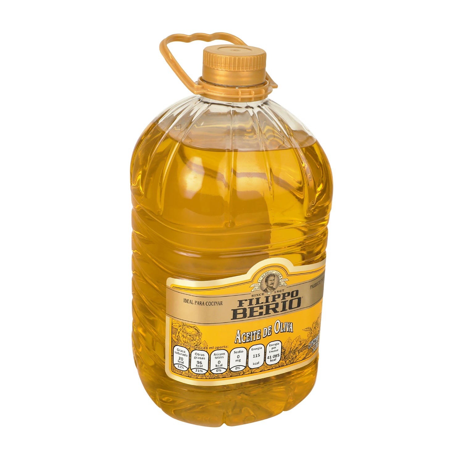 Aceite de Oliva - Filippo Berio 100% Puro -  5000 ml