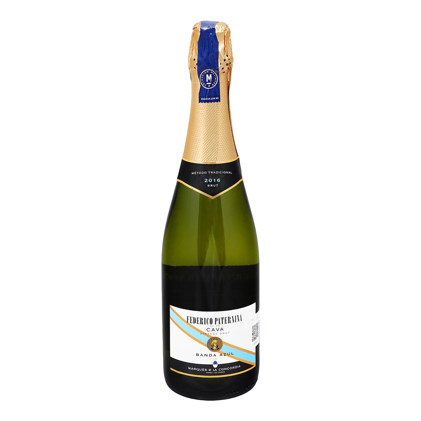 Vino Blanco - Espumoso Federico Paternina Banda Azul Brut - Orgánico 750 ml - España
