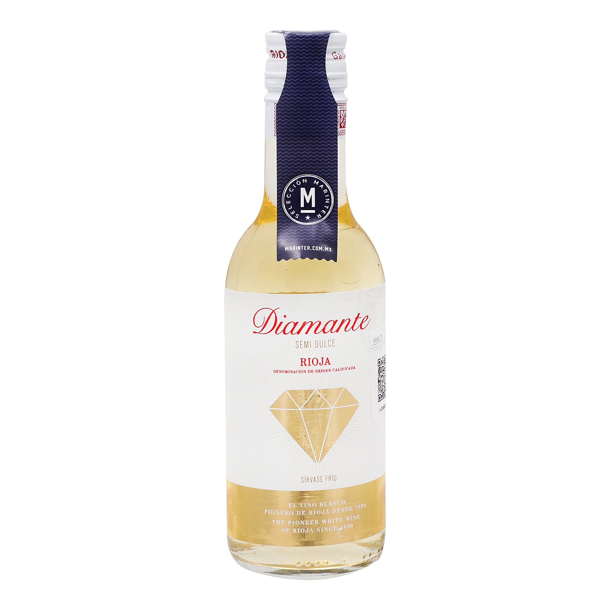 Vino blanco - Diamante Semidulce - 187 ml