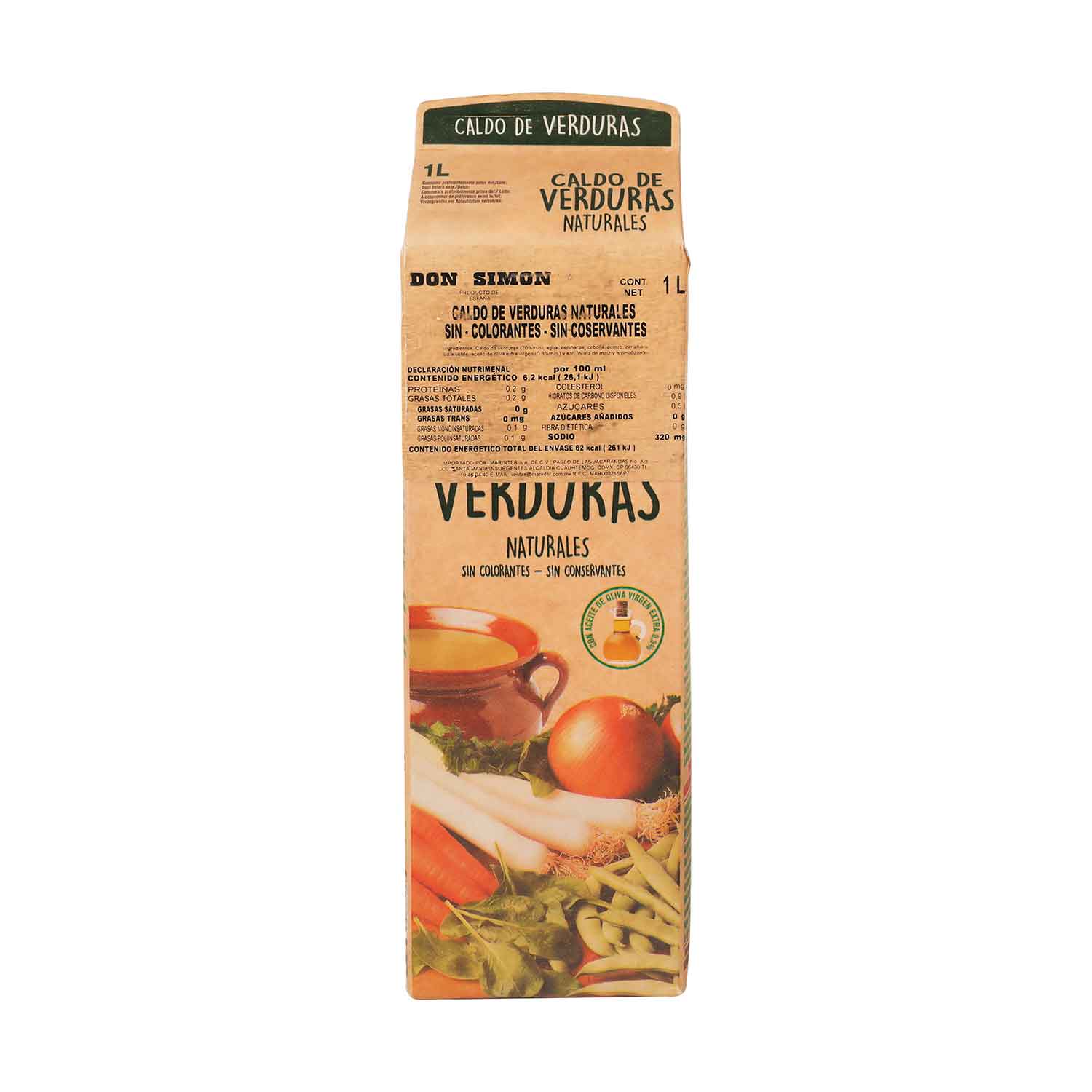 Caldo - Don Simón de Verduras - 1000 ml