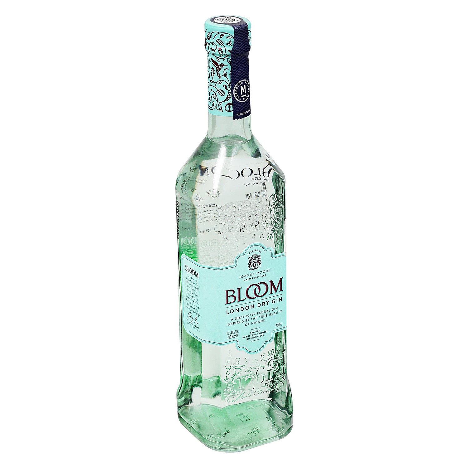 Ginebra - Bloom London Dry - 750 ml