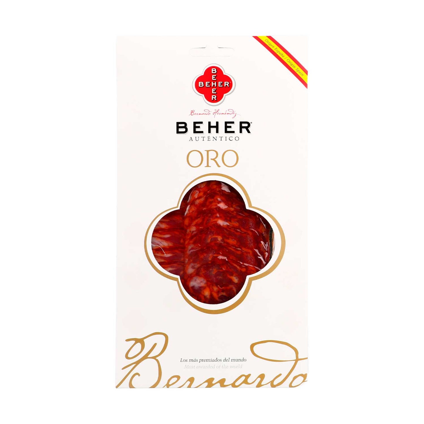 Sobre de Chorizo de Bellota 100% Ibérico BEHER de 100g - España