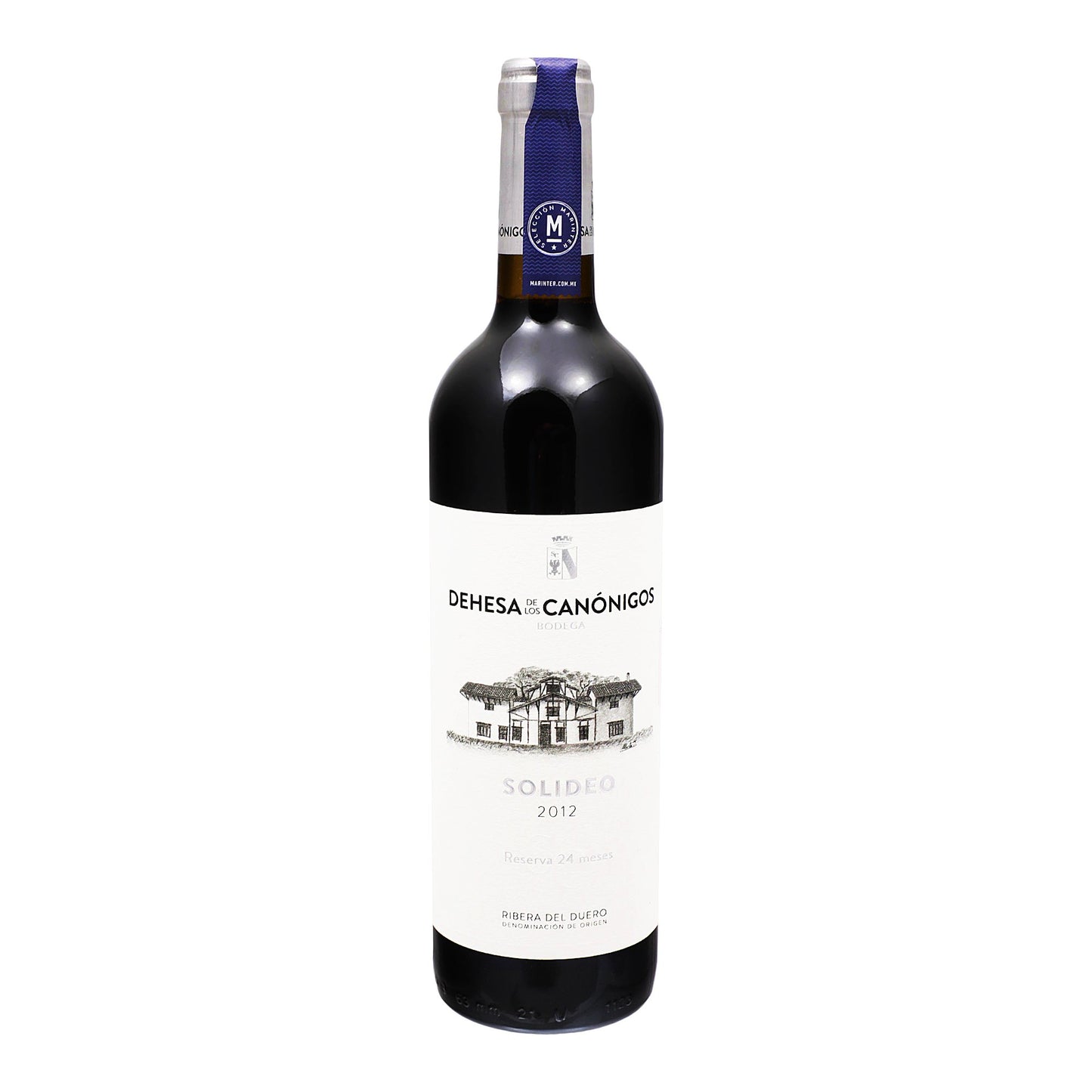 Vino Tinto - Solideo 2012  Rva de 750 ml - España
